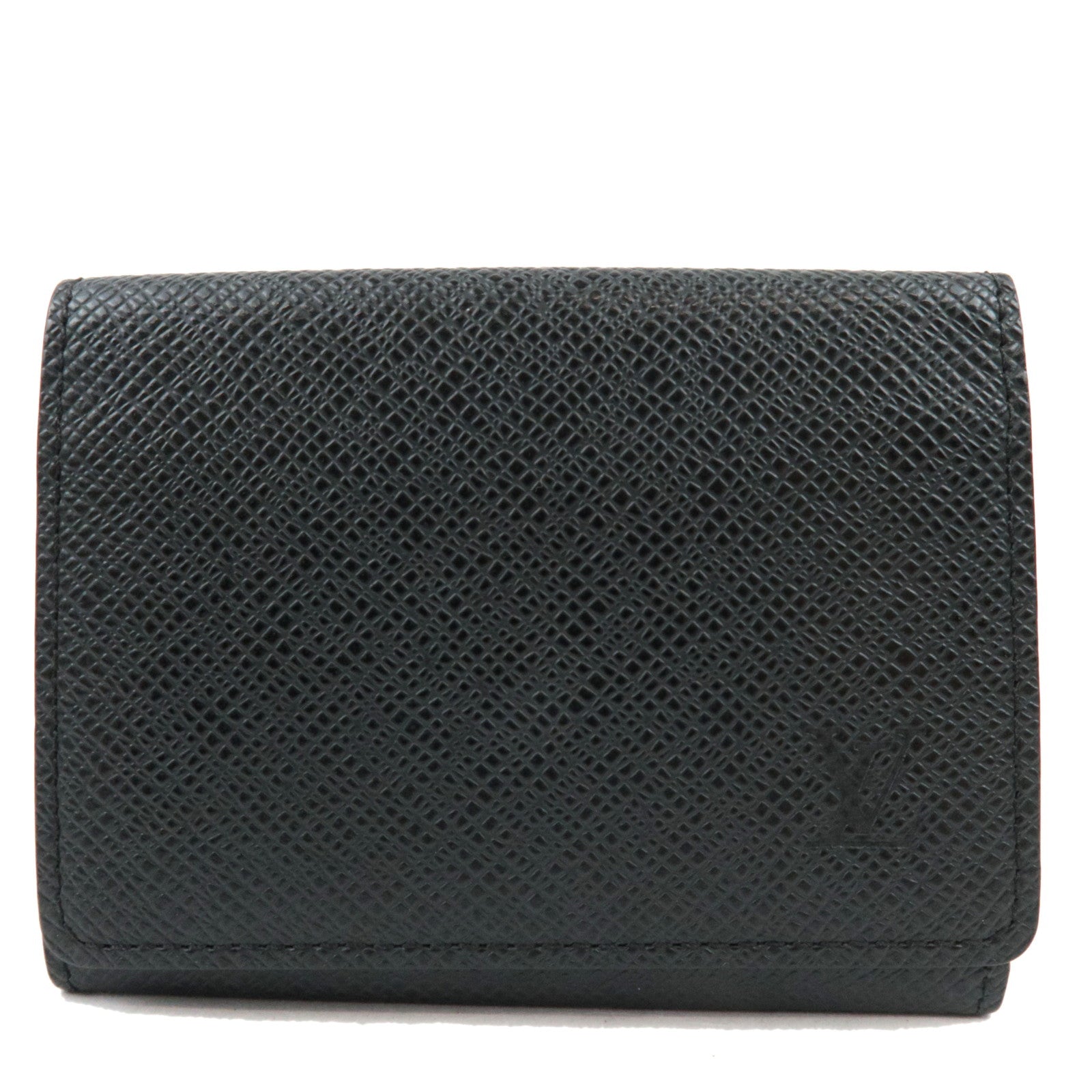 Louis Vuitton Taiga Envelope Carte De Visite Card Case Ardoise M30922 CA3077 77268