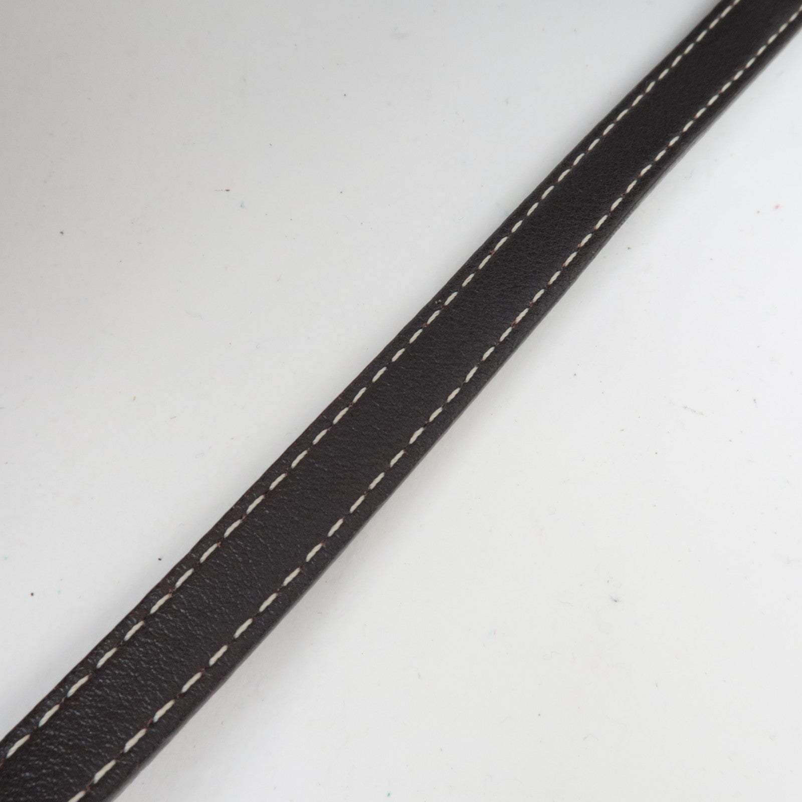 CELINE Paris Macadam Handbag Canvas Leather Beige Brown