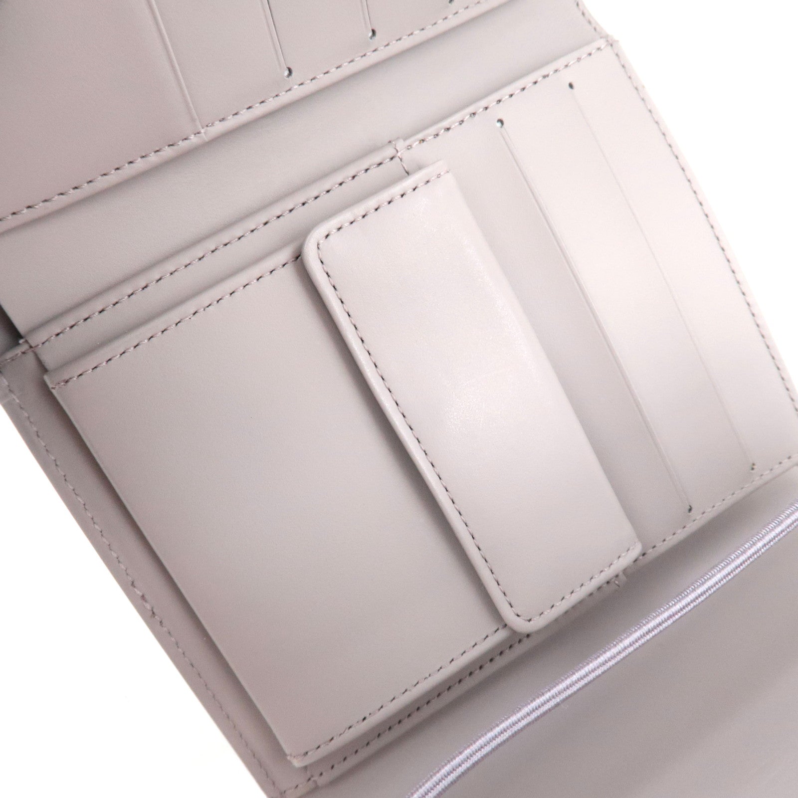 Louis Vuitton Epi Portefeuille Elastic Wallet Lilac M6346B MI0081