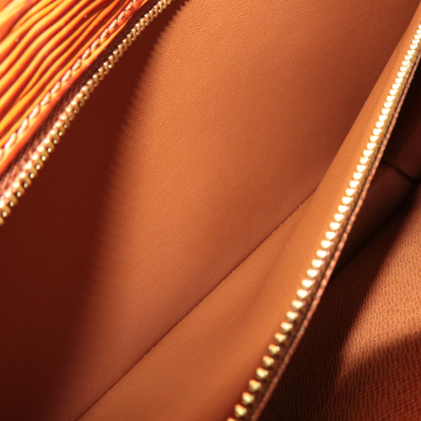 Louis Vuitton Epi Sellier Dragonne Clutch Bag Kenya Brown M52613 TH0947 *Keys