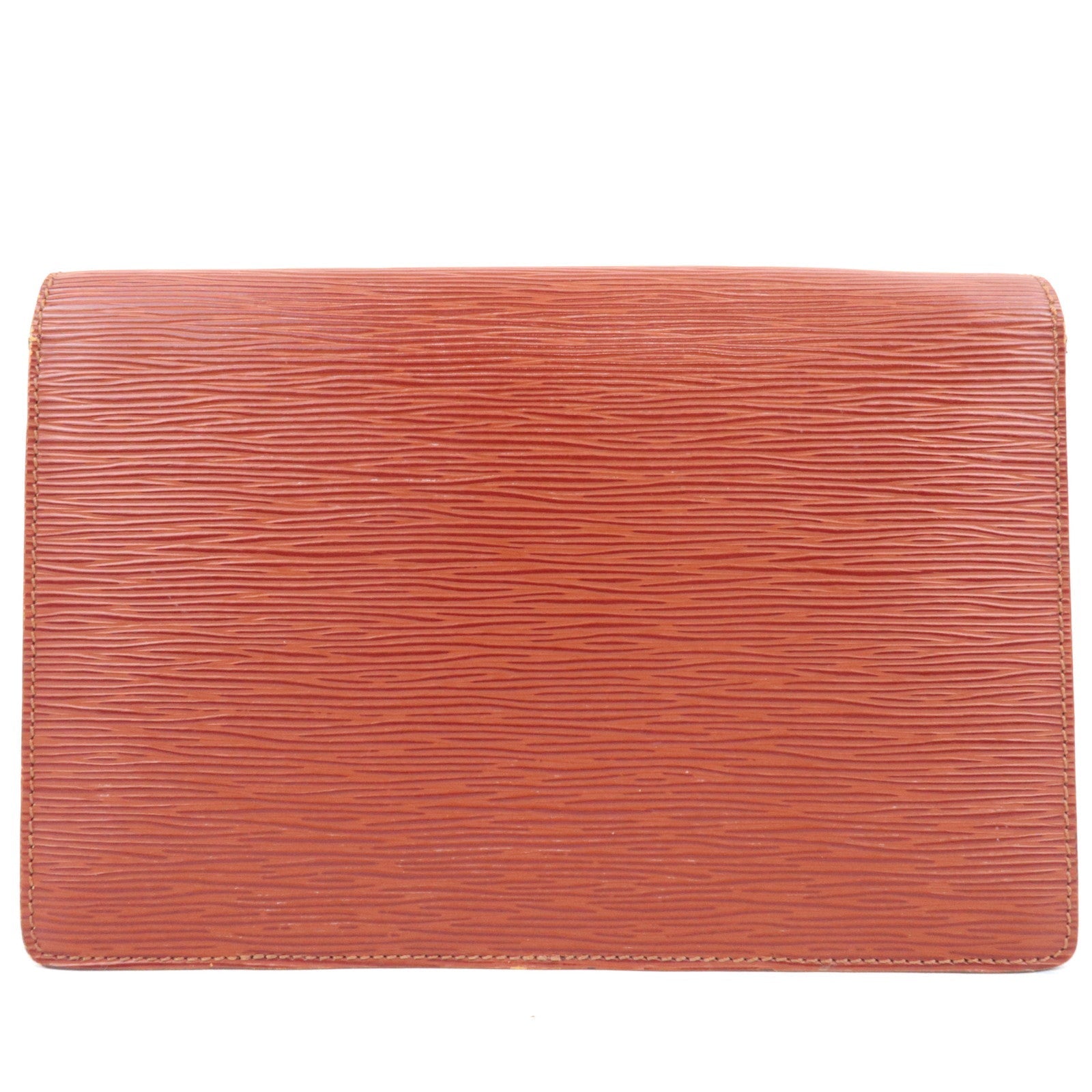 Louis Vuitton Epi Sellier Dragonne Clutch Bag Kenya Brown M52613 TH0947 *Keys