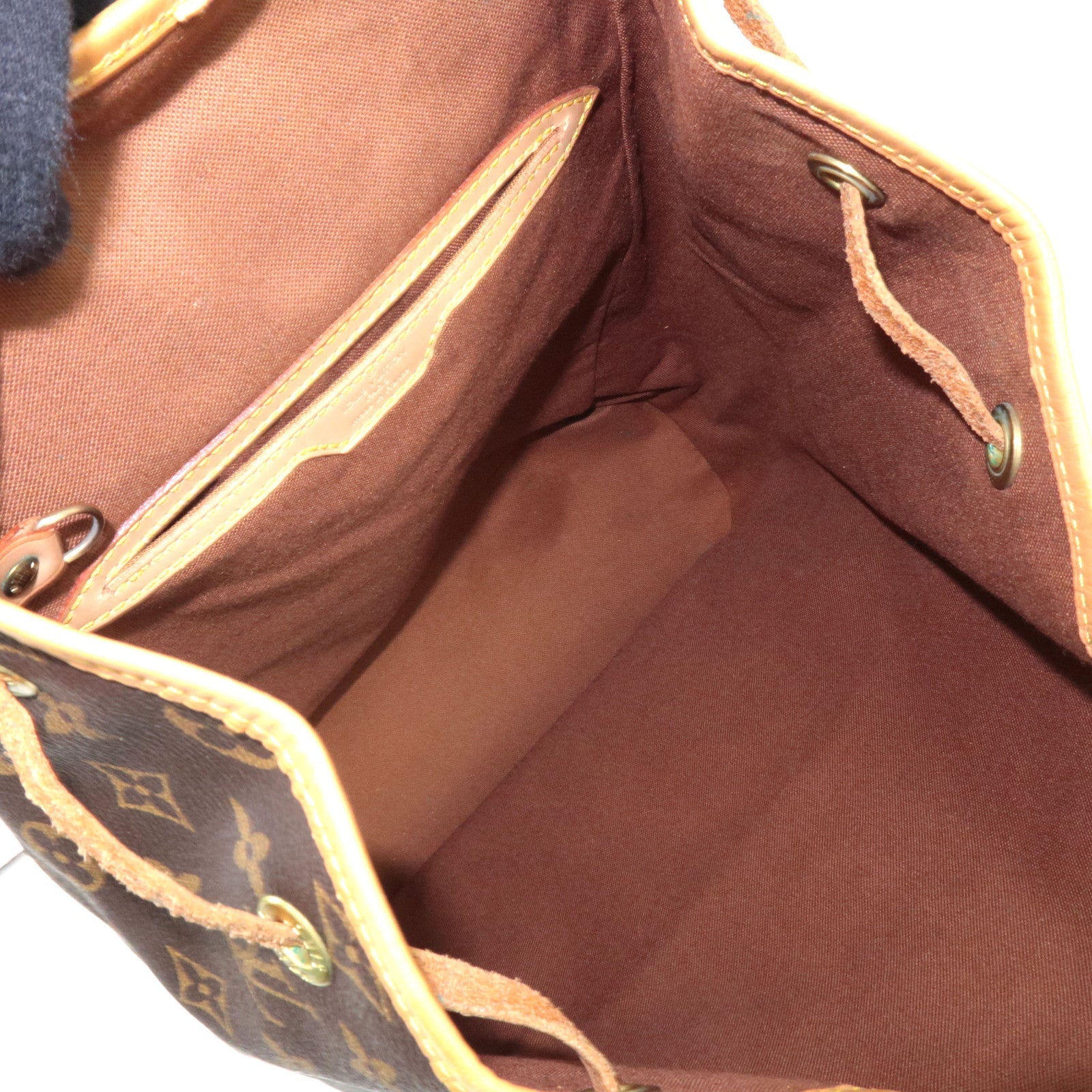 Louis Vuitton Monogram Montsouris GM Backpack M51135 MI0926