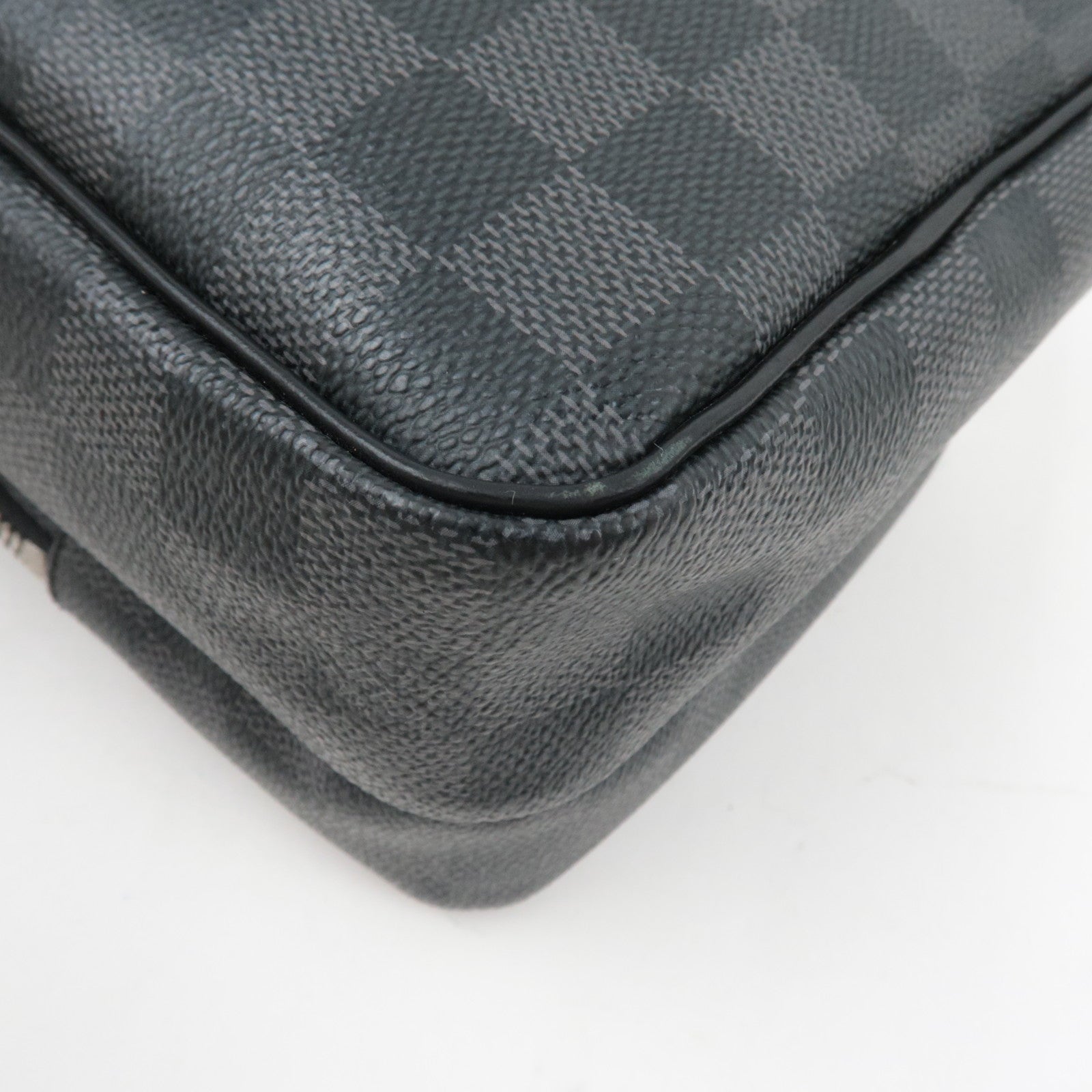 Louis Vuitton Damier Graphite Rem Shoulder Bag N41446 TH3098