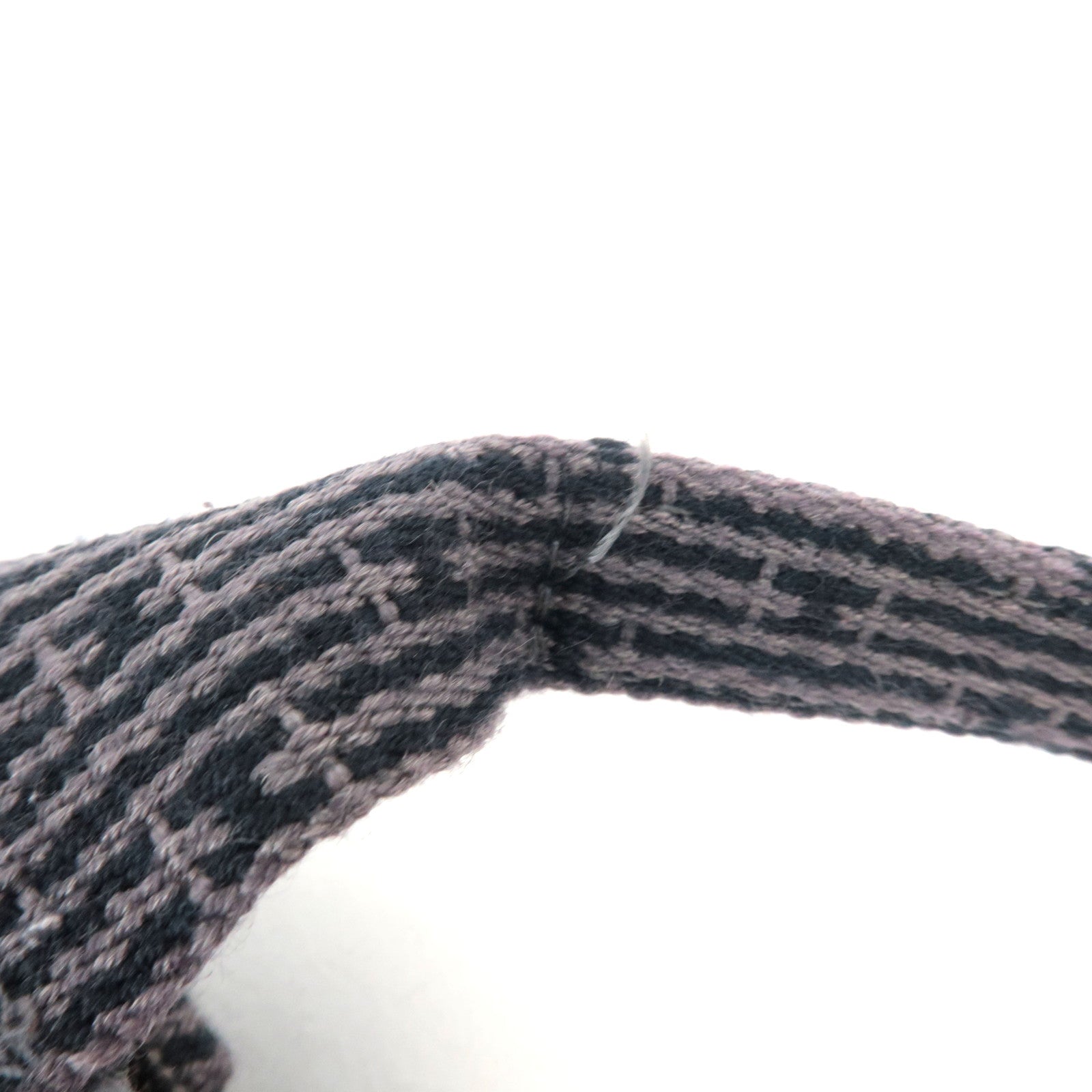 HERMES Her Line A Dos MM Backpack Nylon Canvas Gray *Lock