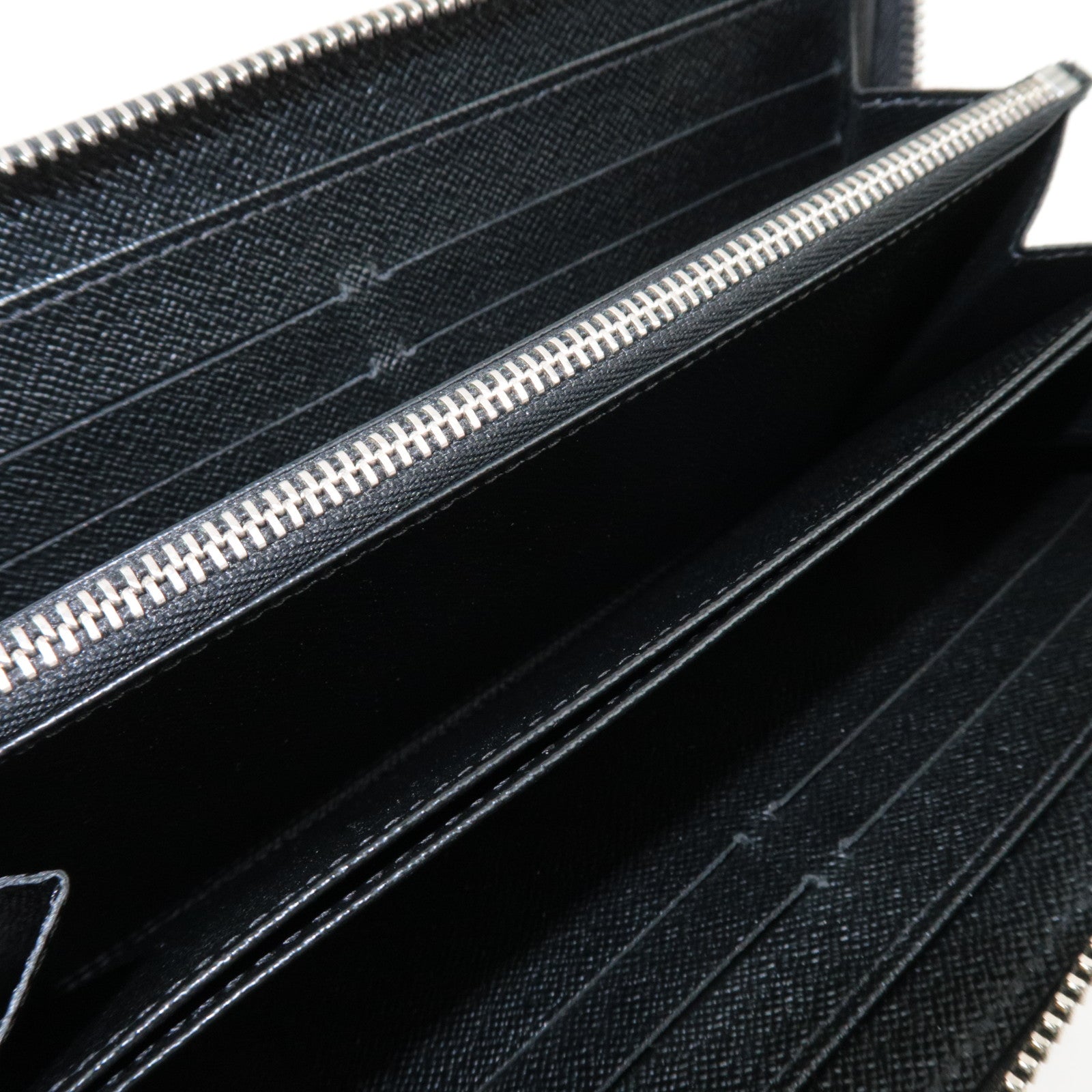 Louis Vuitton Epi Zippy Long Wallet Noir M60072 CA3172 *Box, Dust bag