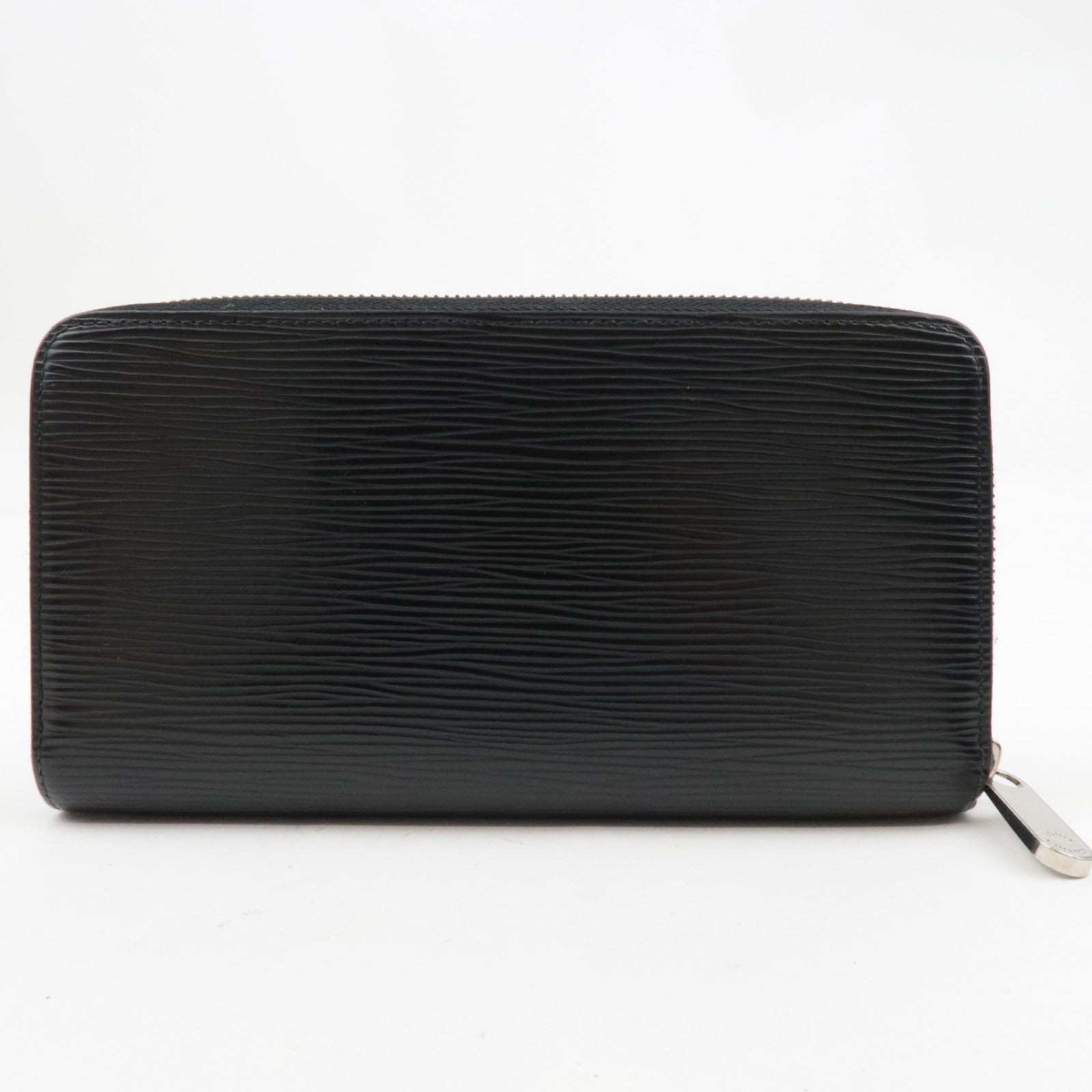 Louis Vuitton Epi Zippy Long Wallet Noir M60072 CA3172 *Box, Dust bag