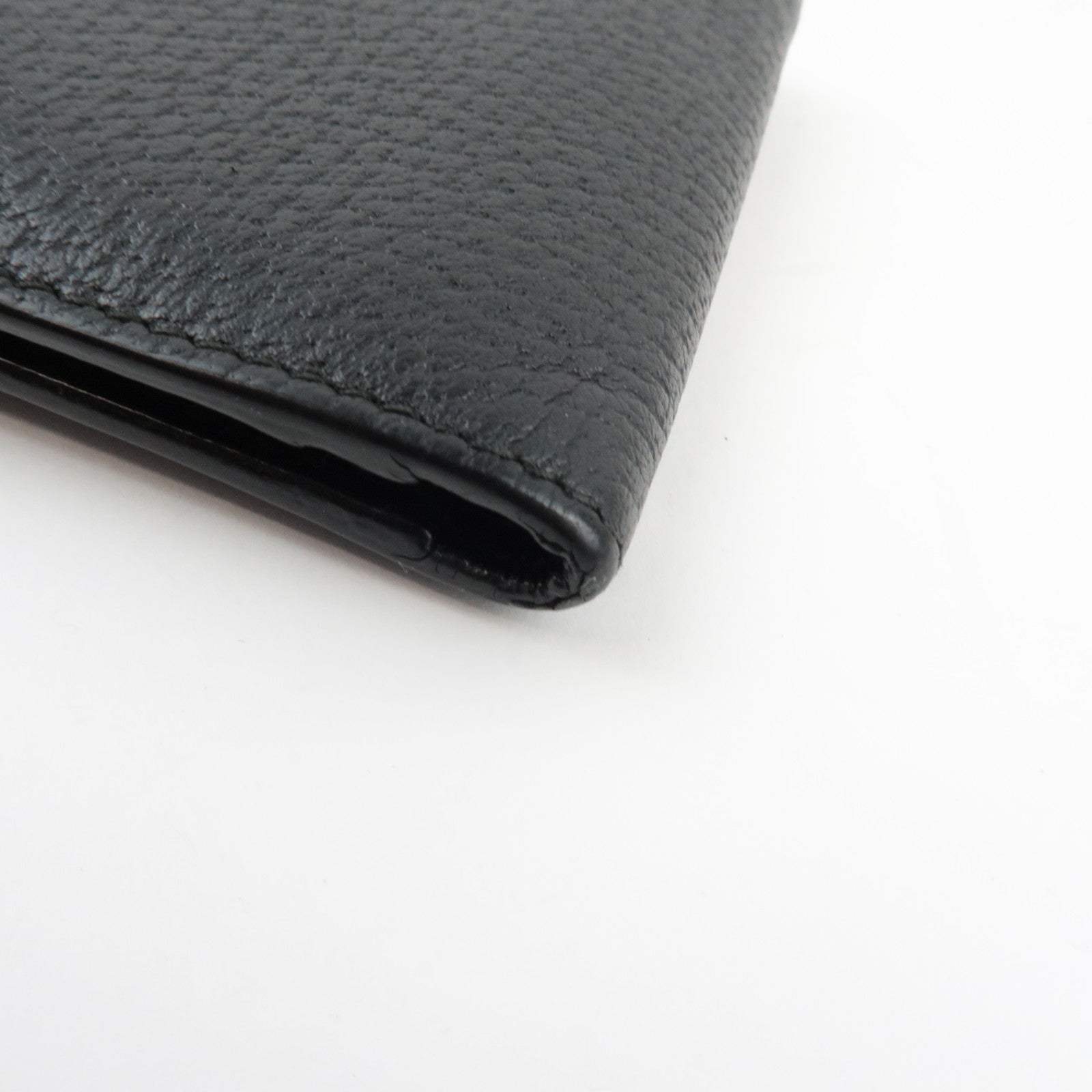 Gucci GG Marmont Bi-Fold Wallet Leather Black 428725 *Box, Dust bag