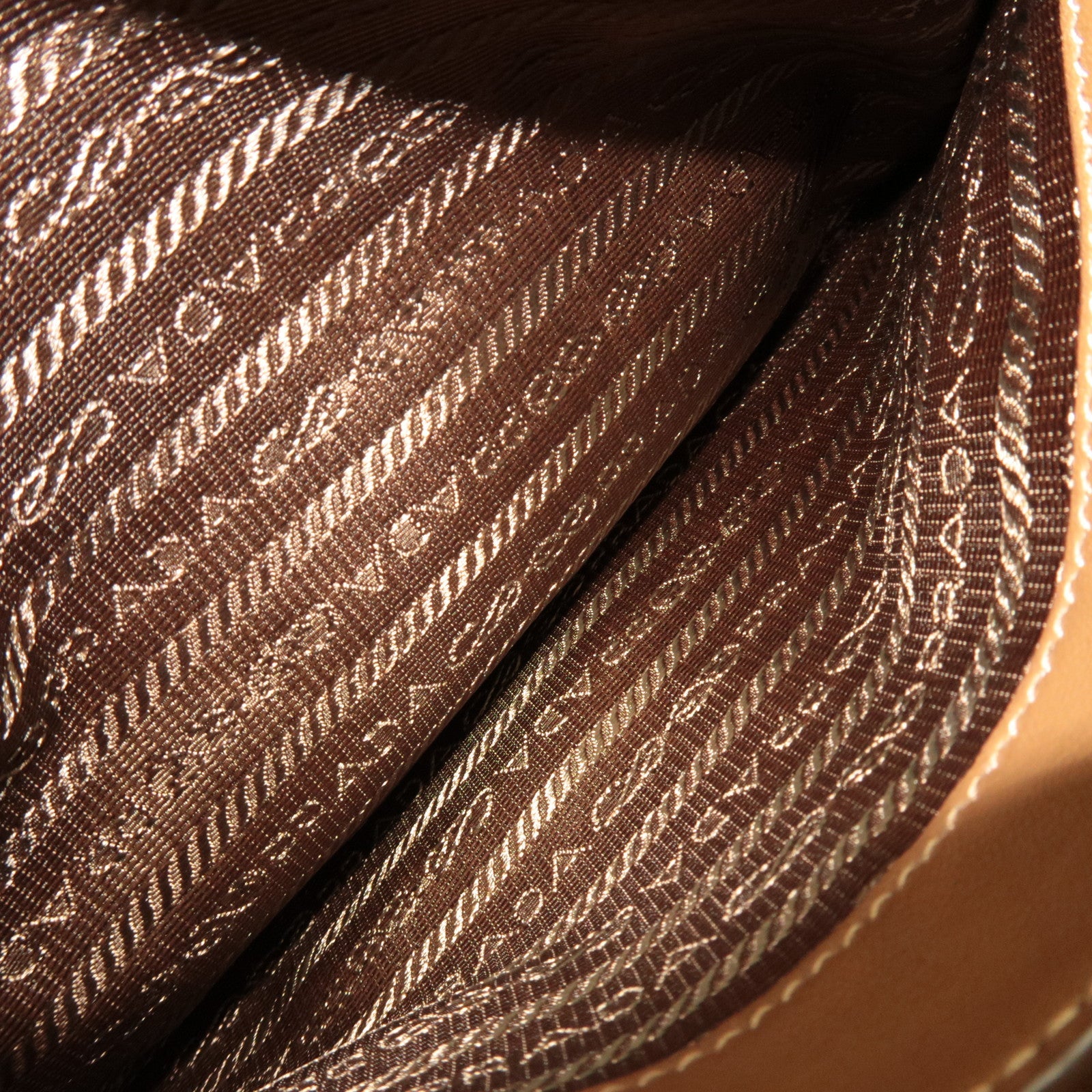 PRADA Re-Edition 1978 Medium 2Way Handbag Leather Beige 1BB115 *Strap, Clochette, Poignet