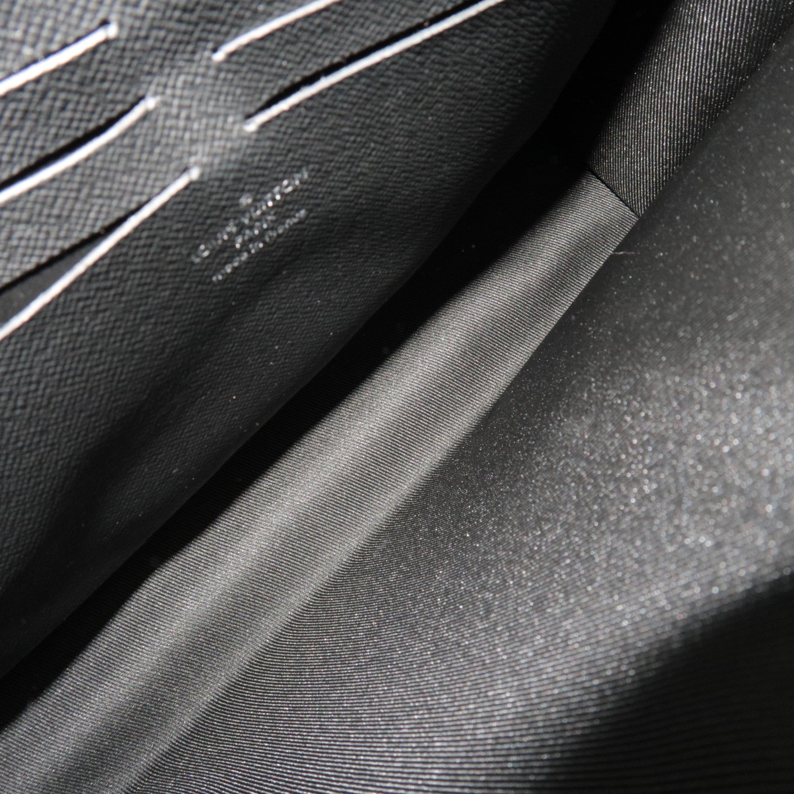 Louis Vuitton Monogram Eclipse Pochette Voyage MM Clutch Bag M61692 RFID *Dust bag