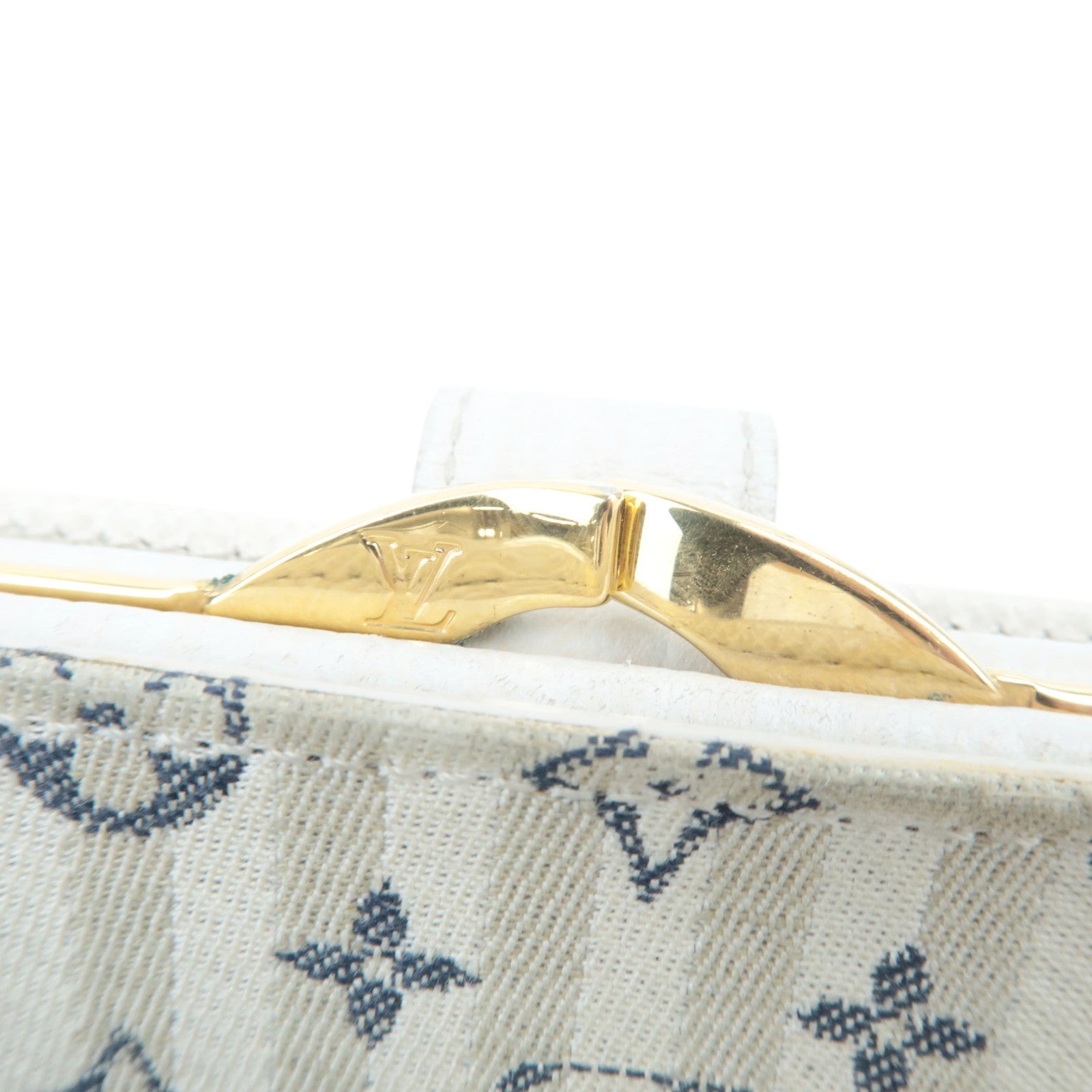 Louis Vuitton Monogram Mini Lin Porte Monnaie Viennois Wallet Croisette M95659 TH3067