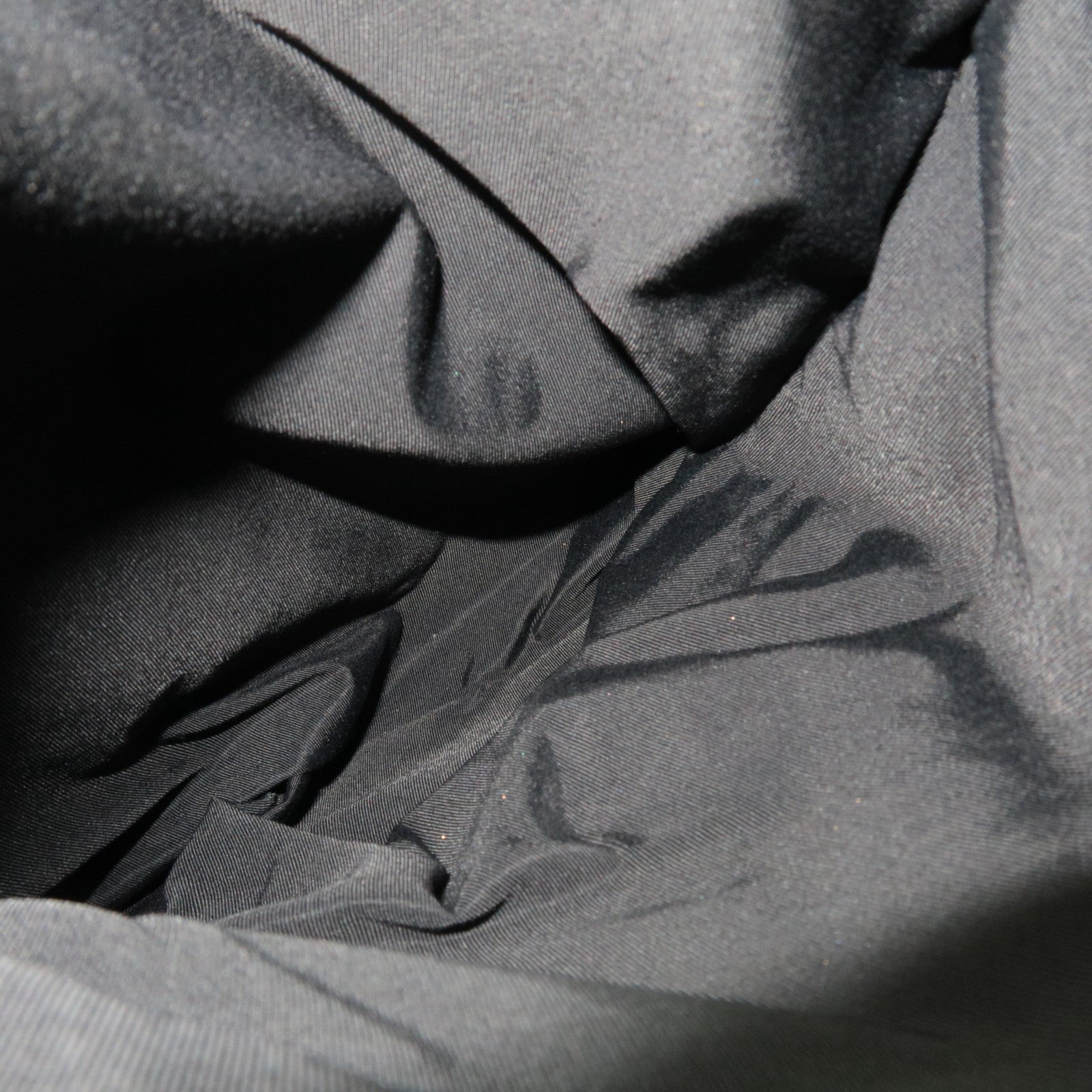 GUCCI Tote Bag GG Canvas Leather Black 31243