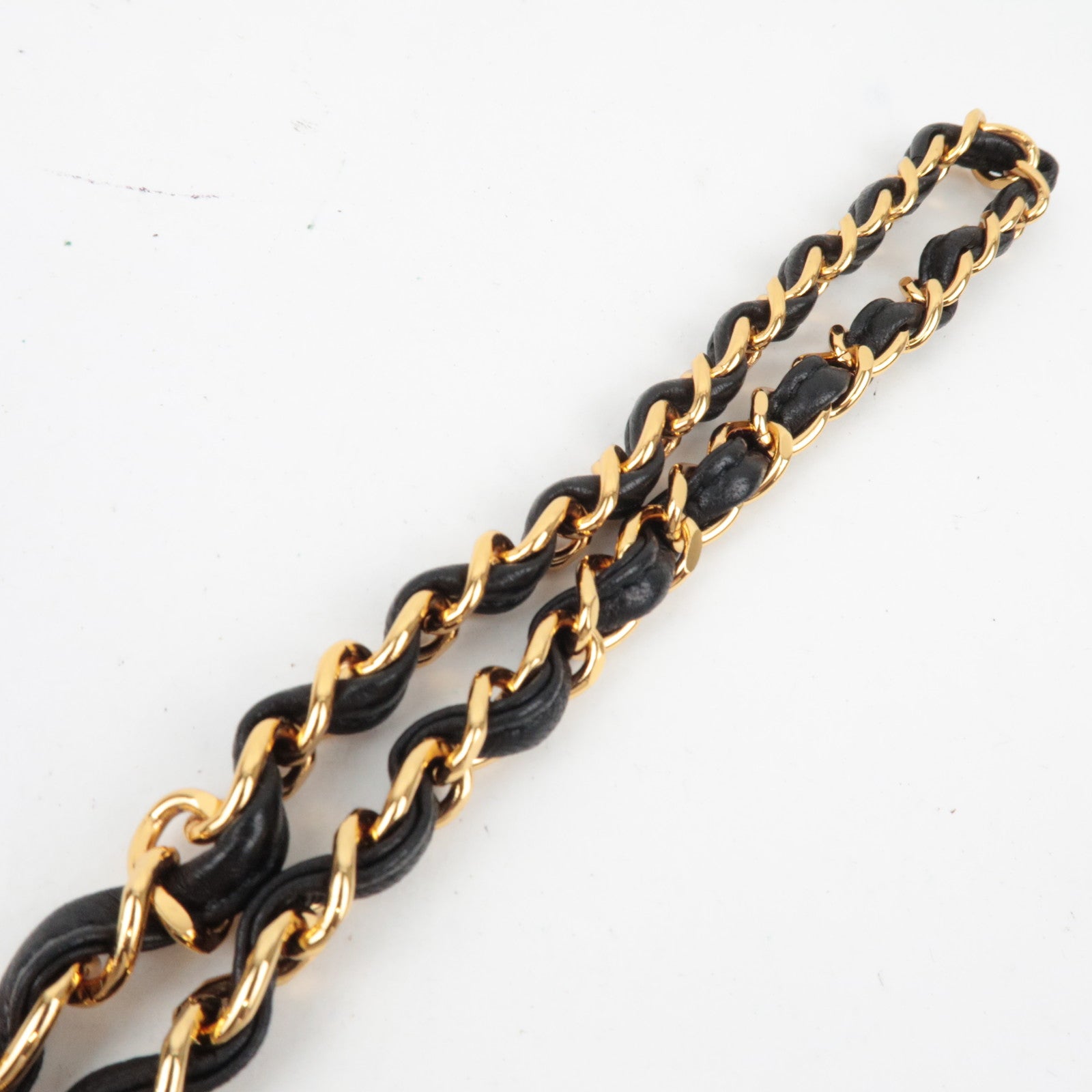 CHANEL Matelasse Full Flap Chain Shoulder Bag Lambskin Black Gold HDW 5136933 *Box, Dust bag, G card