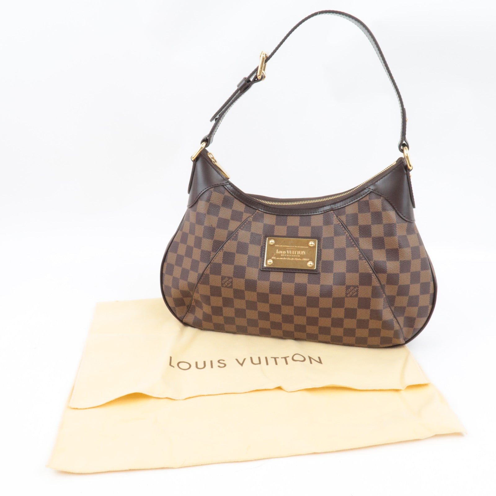 Louis Vuitton Damier Thames GM Hand Bag N48181 MI4160 *Dust bag