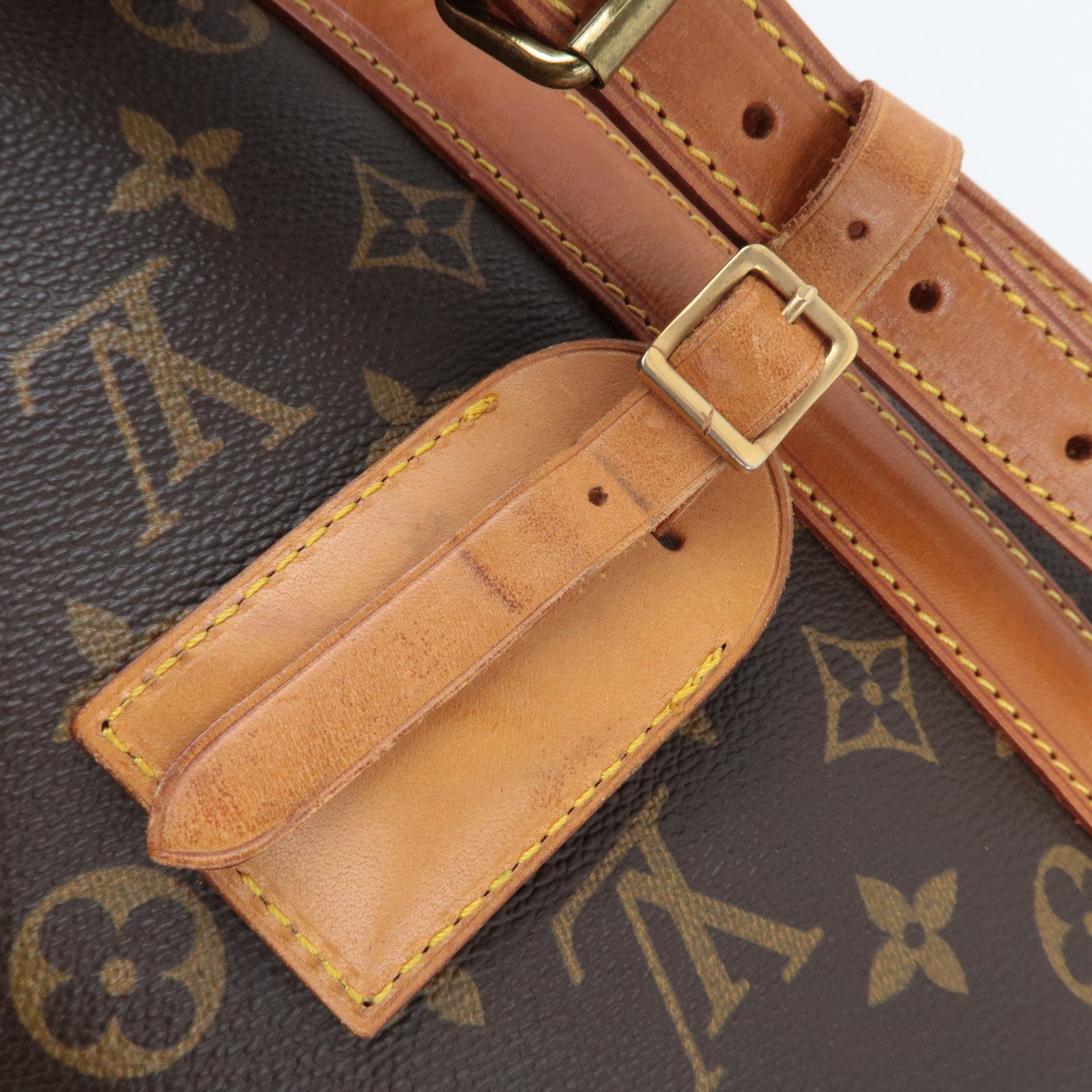 Louis Vuitton Monogram Randonnee GM Shoulder Bag M42244 *Name tag, Pouch