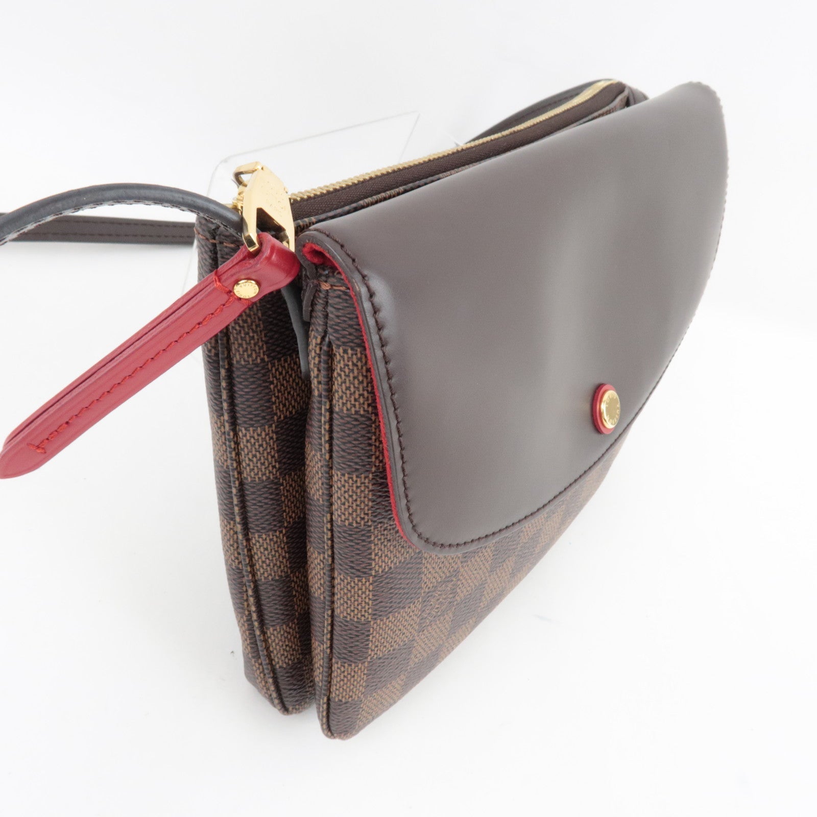 Louis Vuitton Damier Twice Shoulder Bag N48259 AR4105 *Dust bag