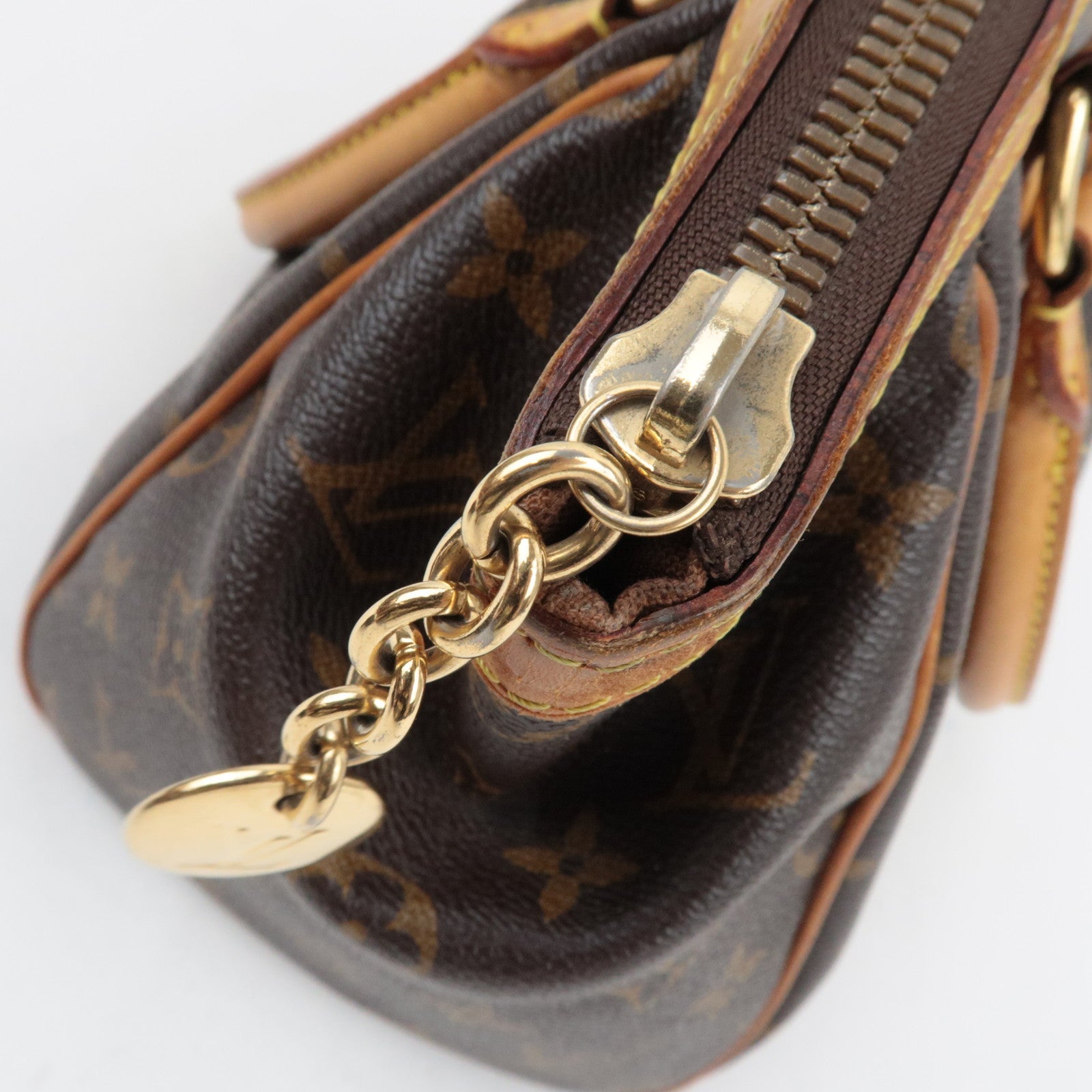 Louis Vuitton Monogram Tivoli PM Handbag M40143 VI4088