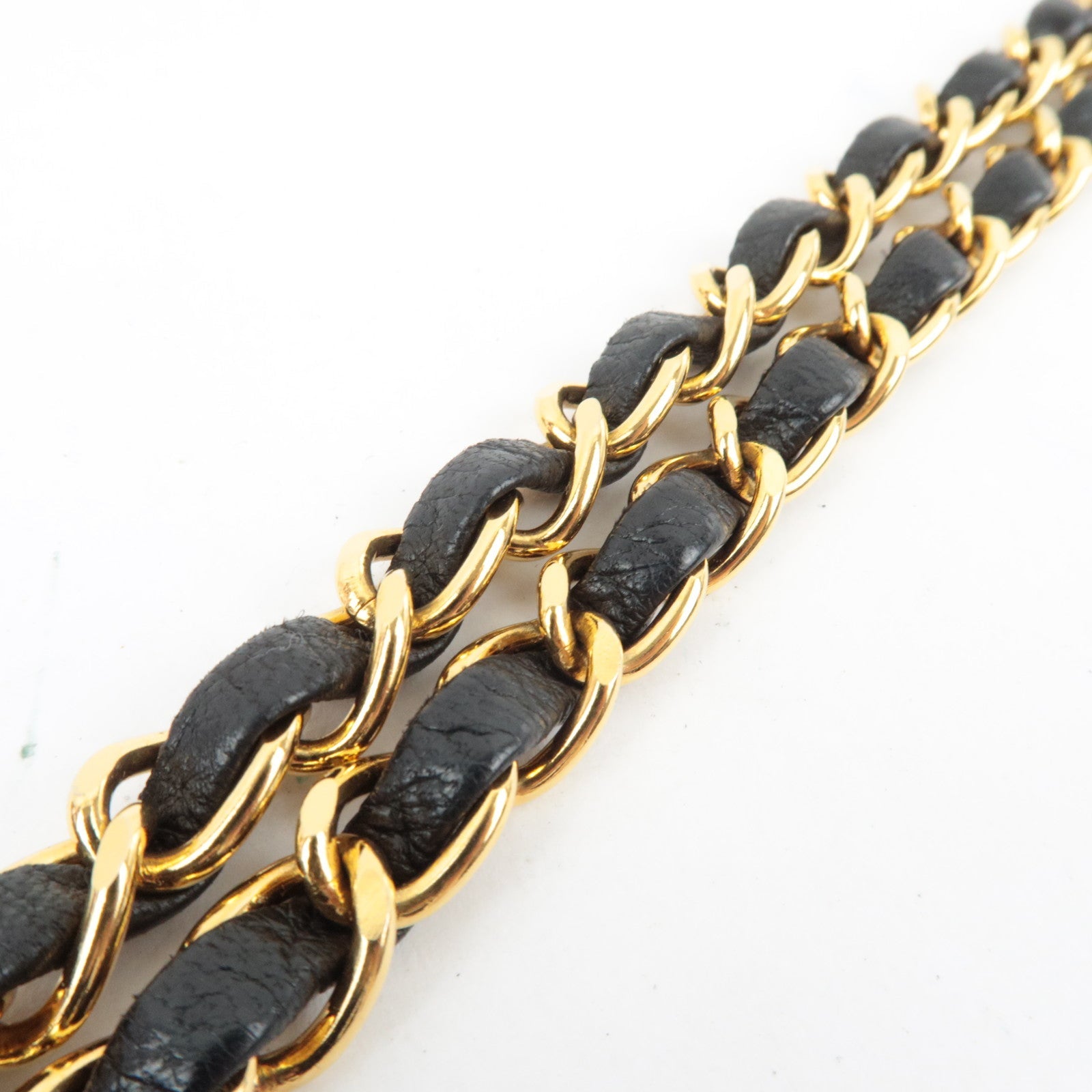 CHANEL Matelasse 25 Single Flap Chain Shoulder Bag Lambskin Black Gold HDW 4336072 *Box