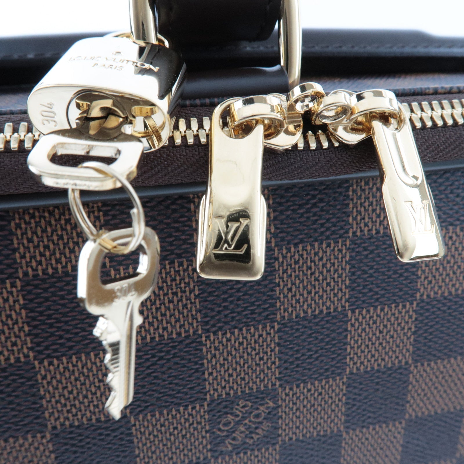 Louis Vuitton Damier Pegase 55 New Model Luggage Case N23294 SR2130 *Dust bag, Name tag, Key Lock