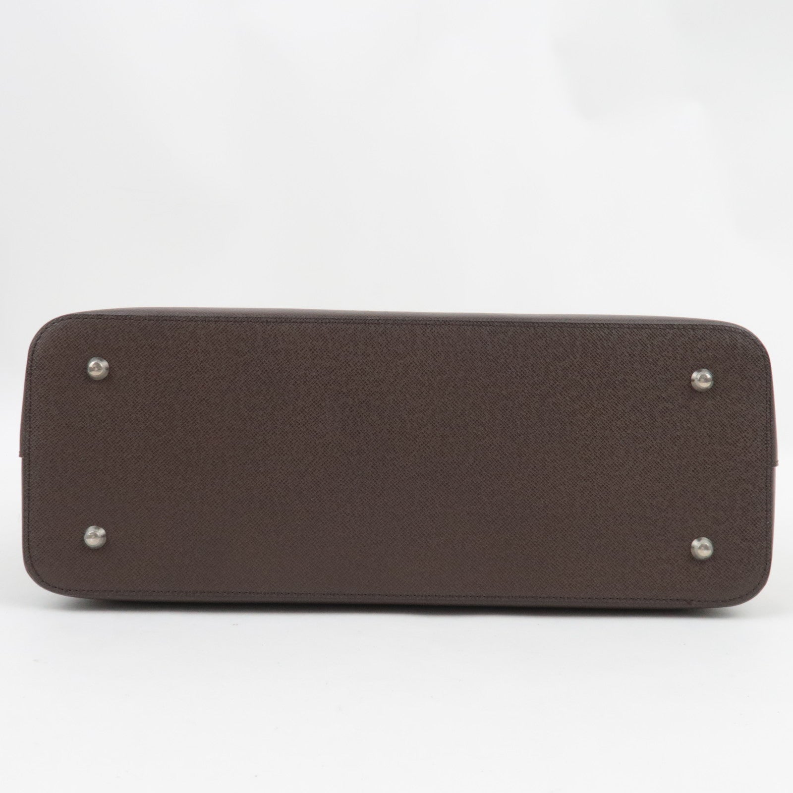 BURBERRY Nova Plaid Handbag Canvas Leather Beige Brown