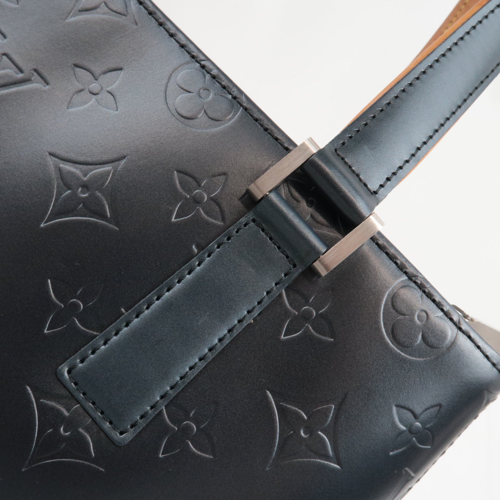 Louis Vuitton Monogram Matte Stockton Tote Bag Navy M55115 CA0062 *Dust bag