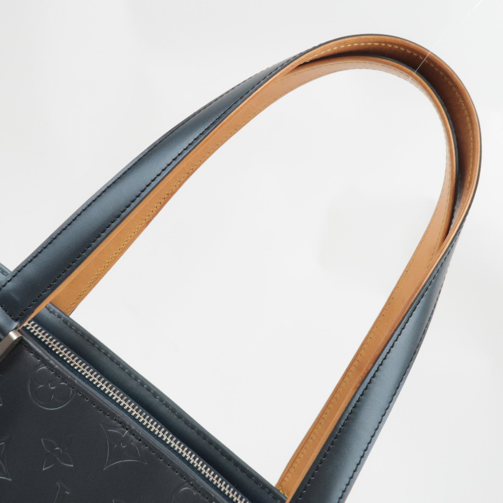 Louis Vuitton Monogram Matte Stockton Tote Bag Navy M55115 CA0062 *Dust bag