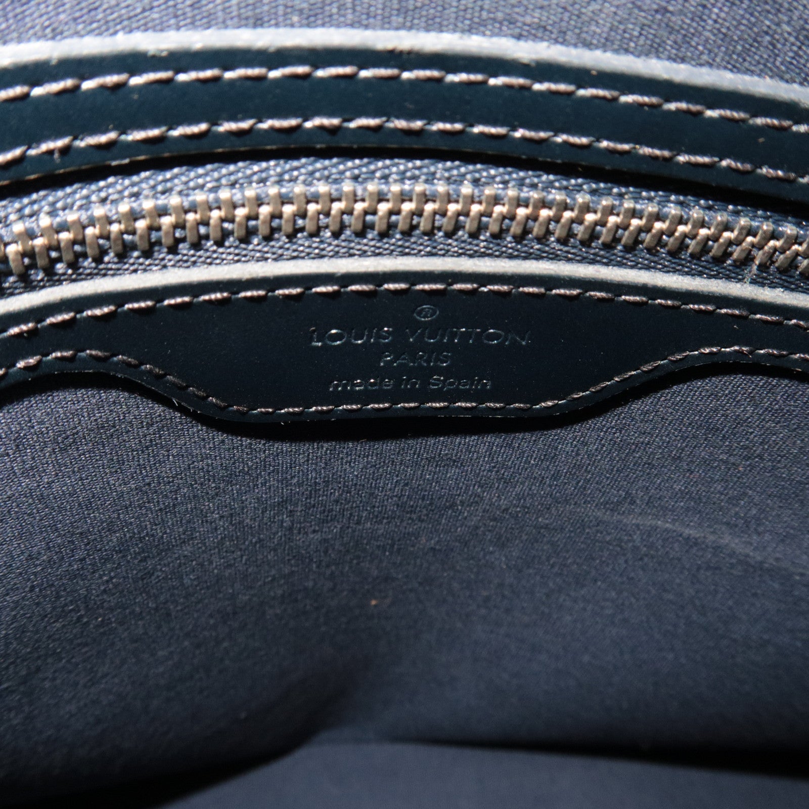 Louis Vuitton Monogram Matte Stockton Tote Bag Navy M55115 CA0062 *Dust bag