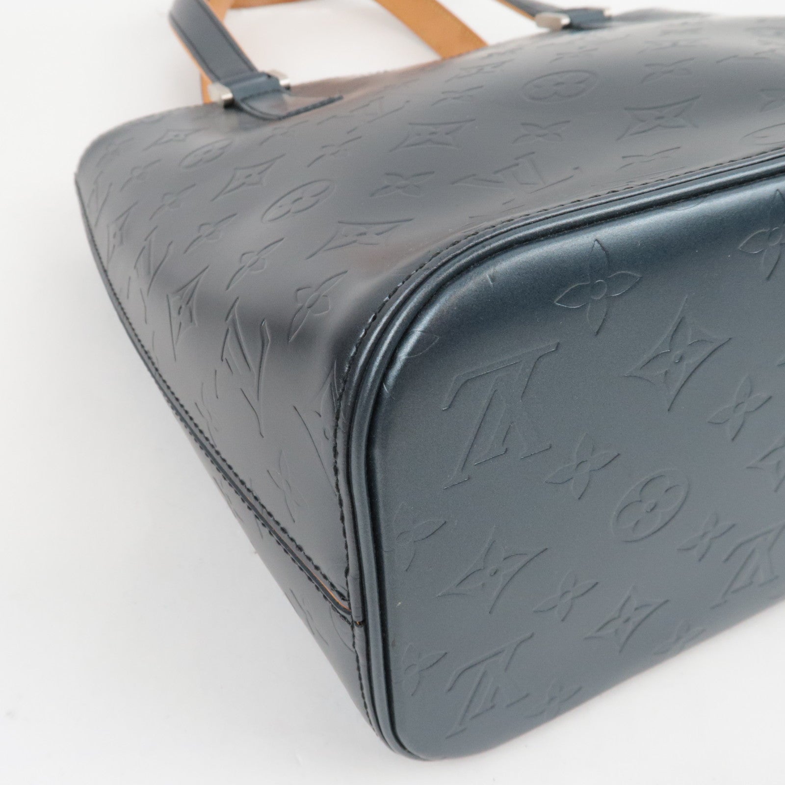 Louis Vuitton Monogram Matte Stockton Tote Bag Navy M55115 CA0062 *Dust bag