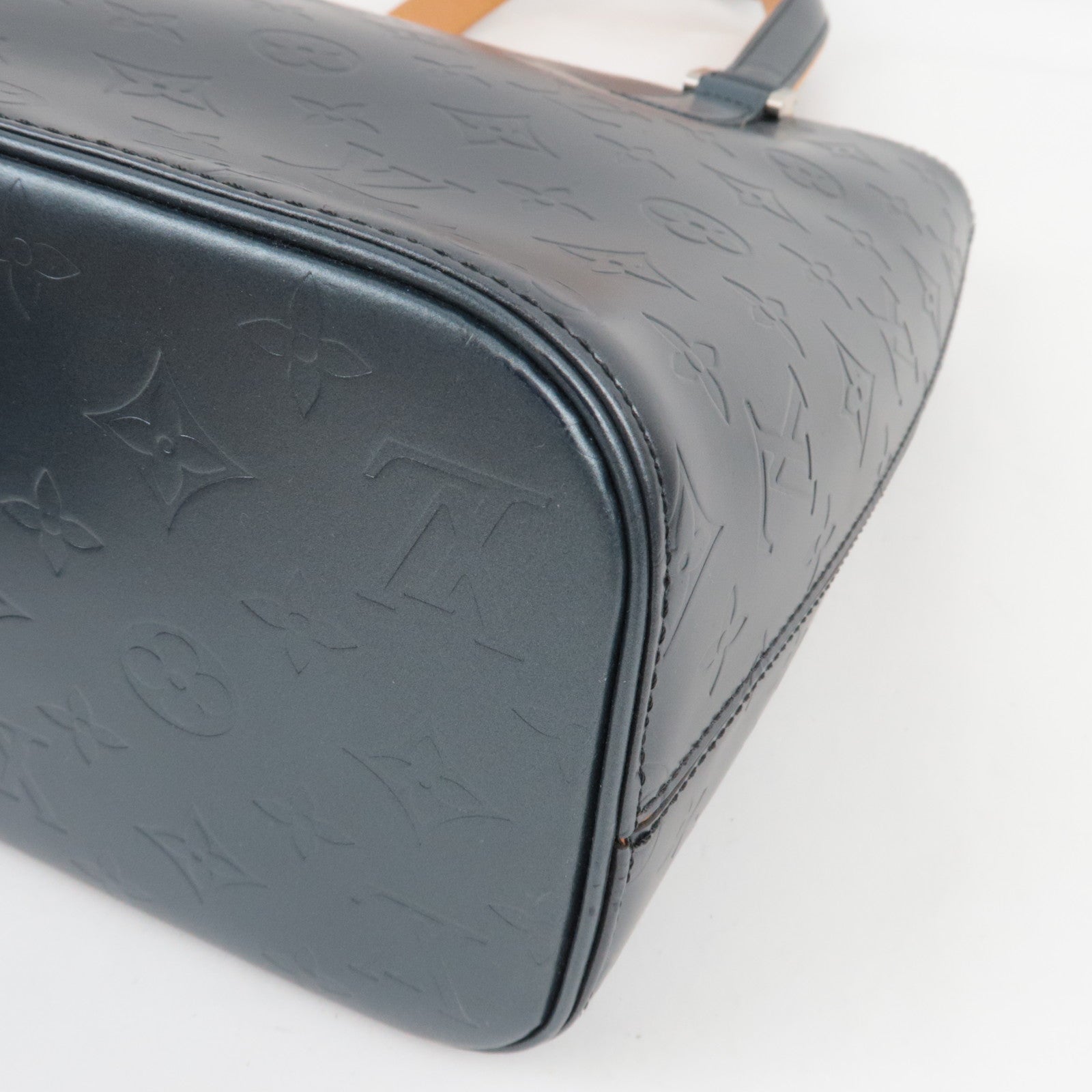 Louis Vuitton Monogram Matte Stockton Tote Bag Navy M55115 CA0062 *Dust bag