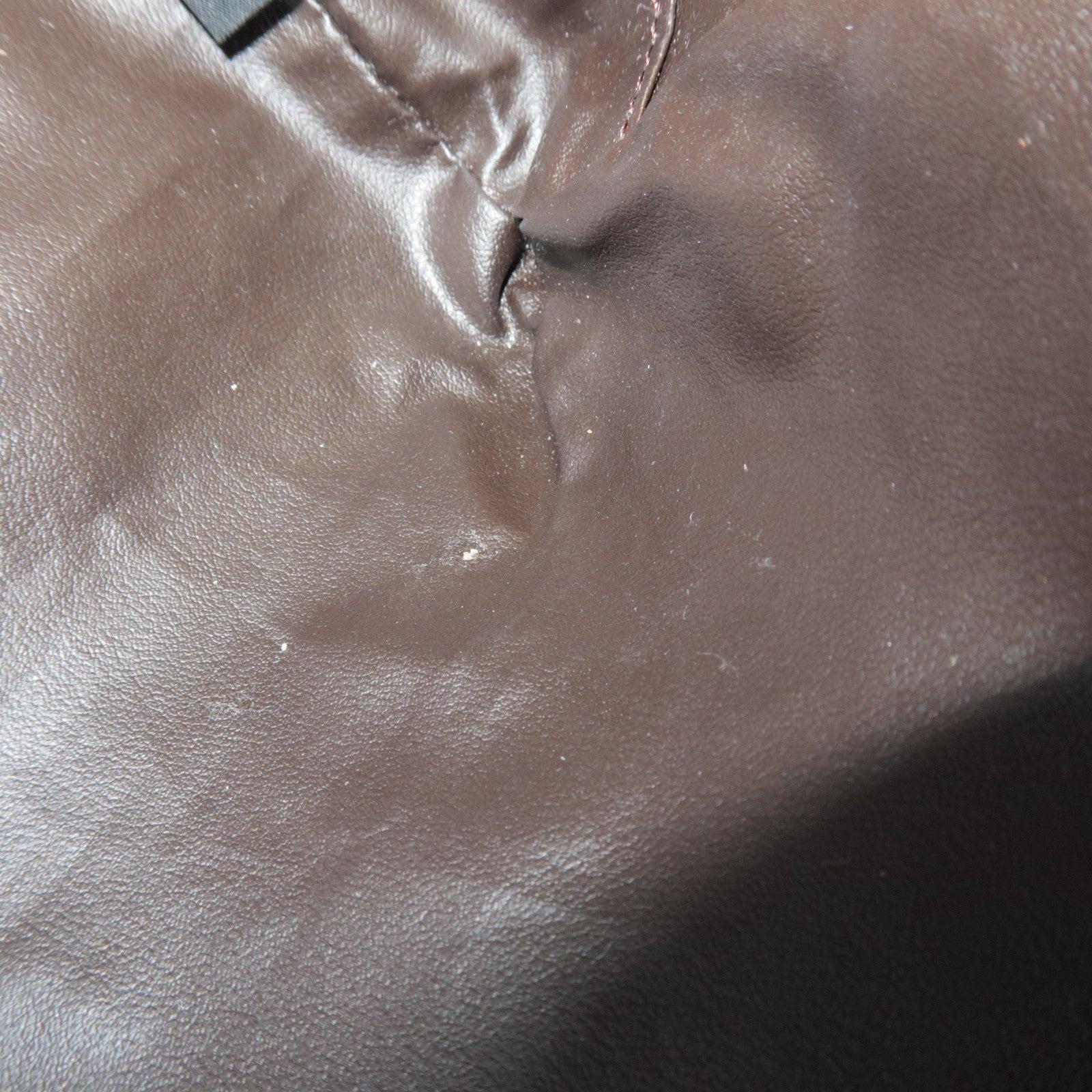 FENDI FF Pattern Cosmetic Pouch PVC Yellow White 8N0172