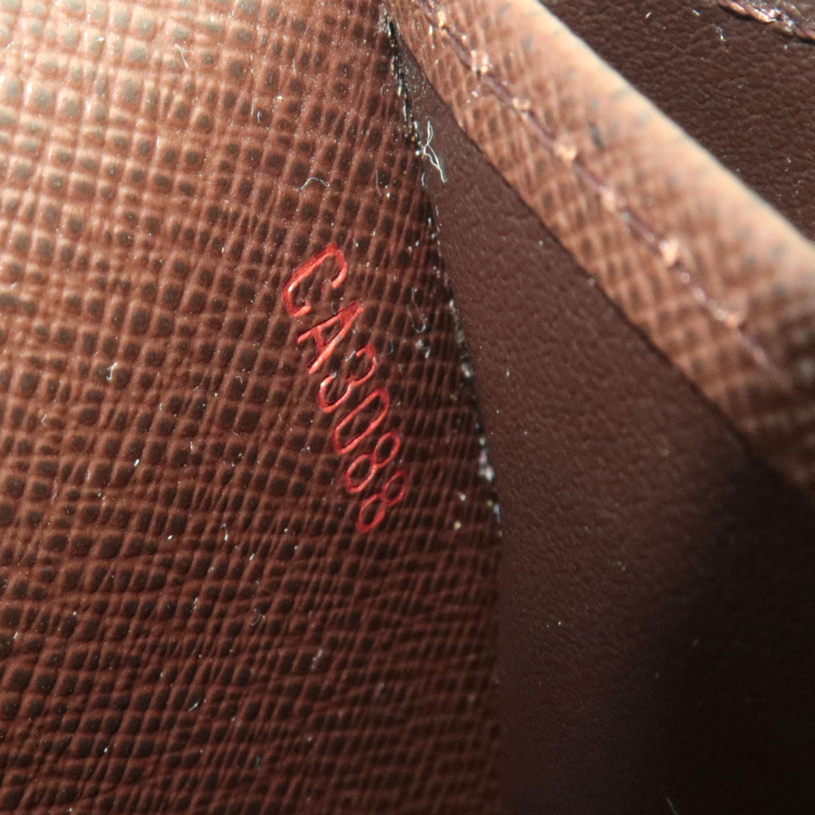 Louis Vuitton Damier Portefeuille Sarah Long Wallet N61734 CA3088