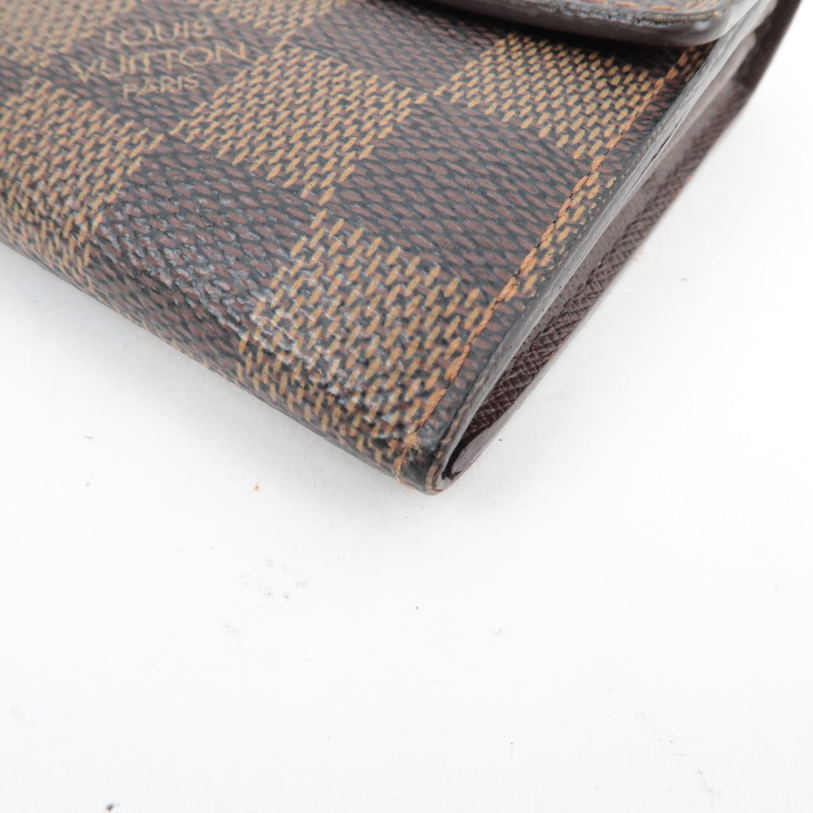 Louis Vuitton Damier Portefeuille Sarah Long Wallet N61734 CA3088