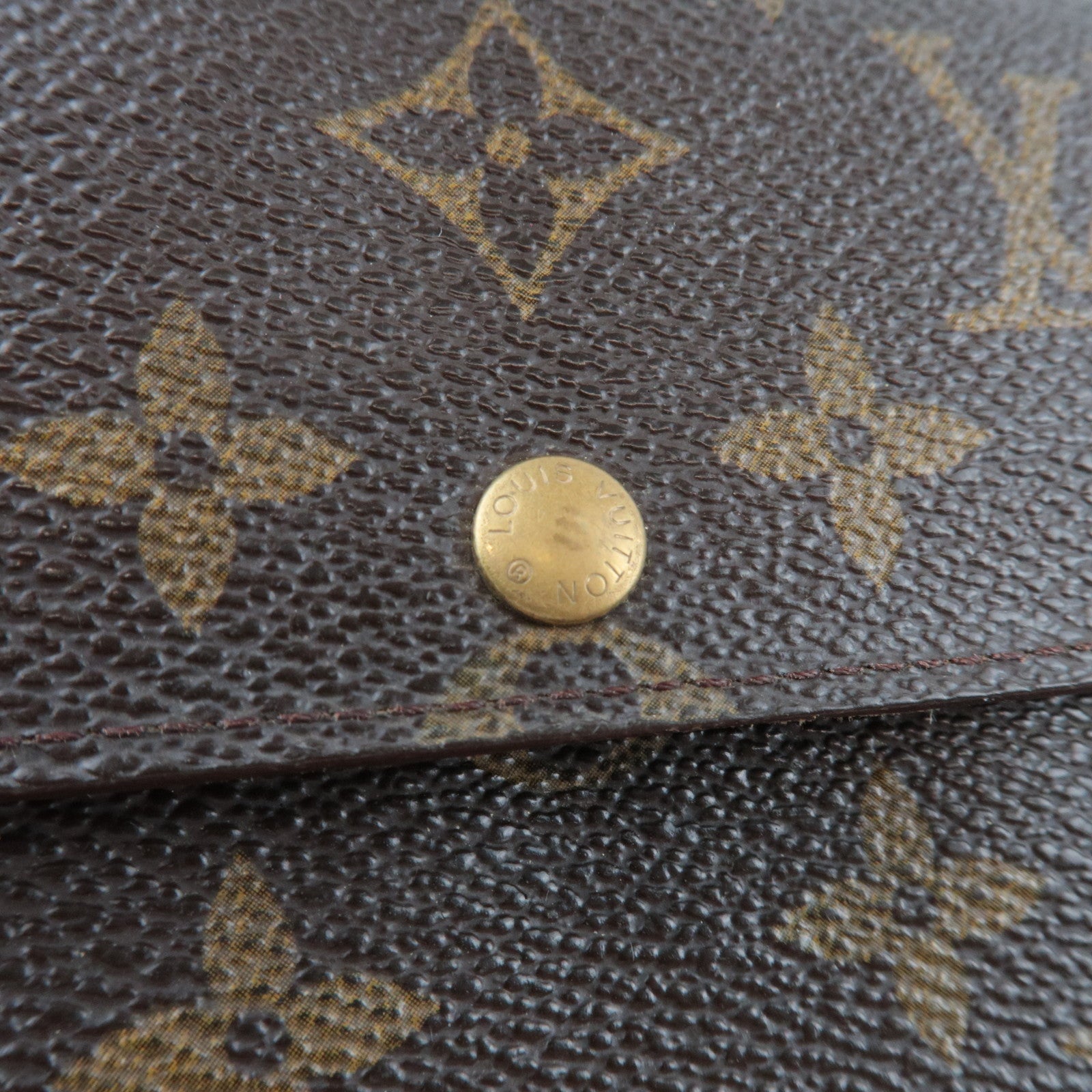 Louis Vuitton Monogram Pochette Porte Monnaie Credit Long Wallet M61725 CA0925