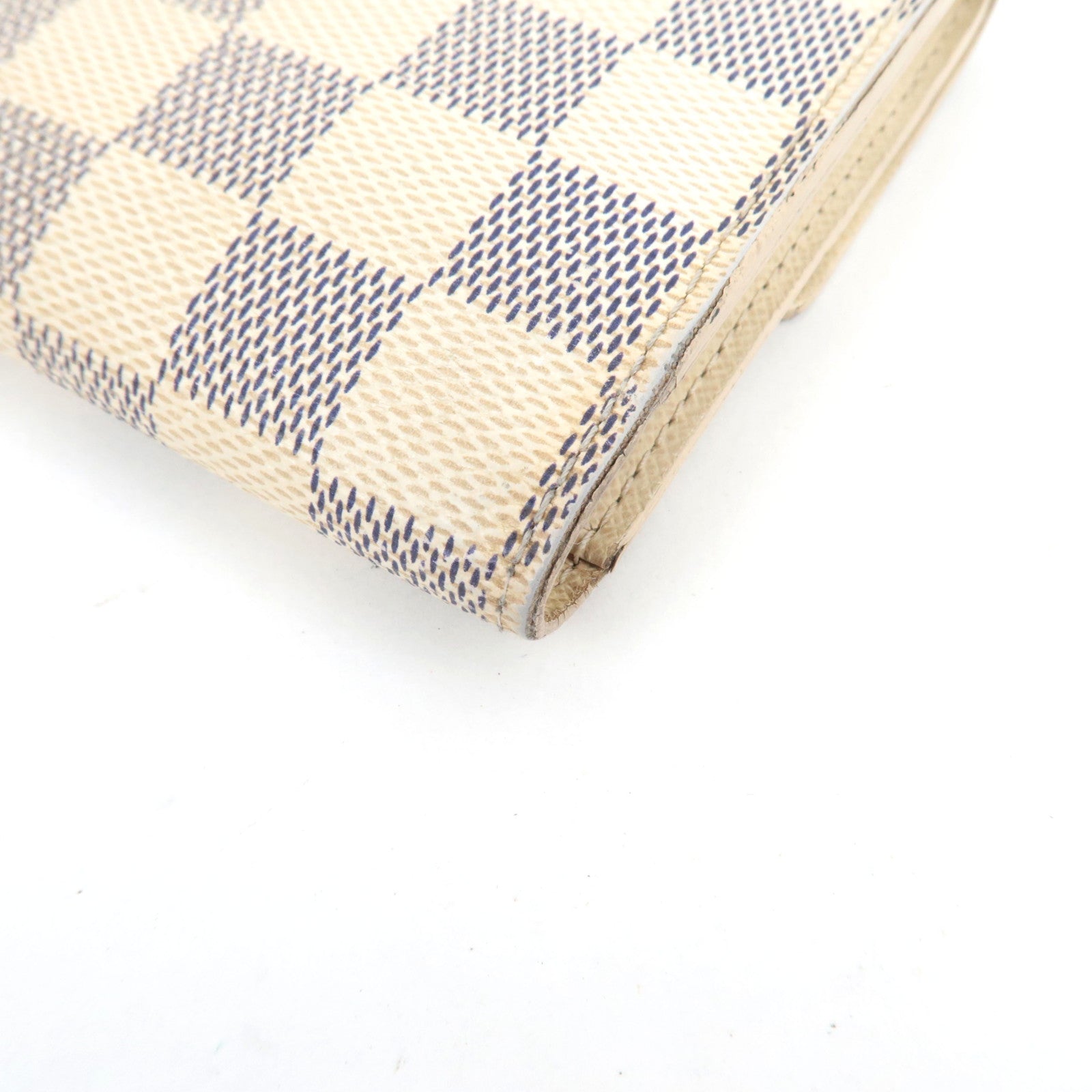 Louis Vuitton Damier Azur Portefeuille International Long Wallet N61732 TS3151