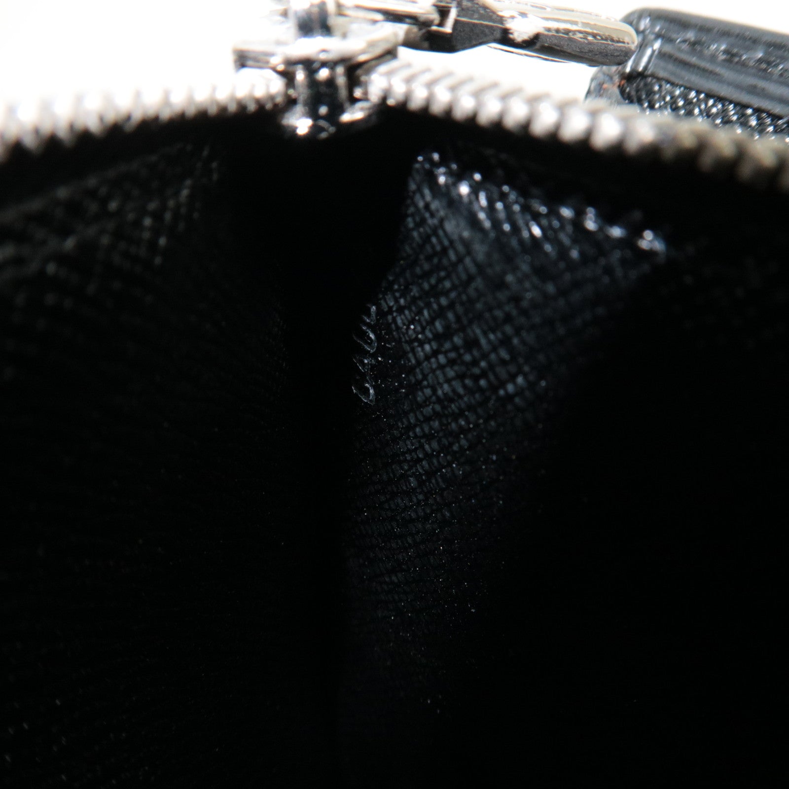 Louis Vuitton Epi Portefeuille Sarah Old Model Long Wallet Noir Silver HDW N63742 CA0066