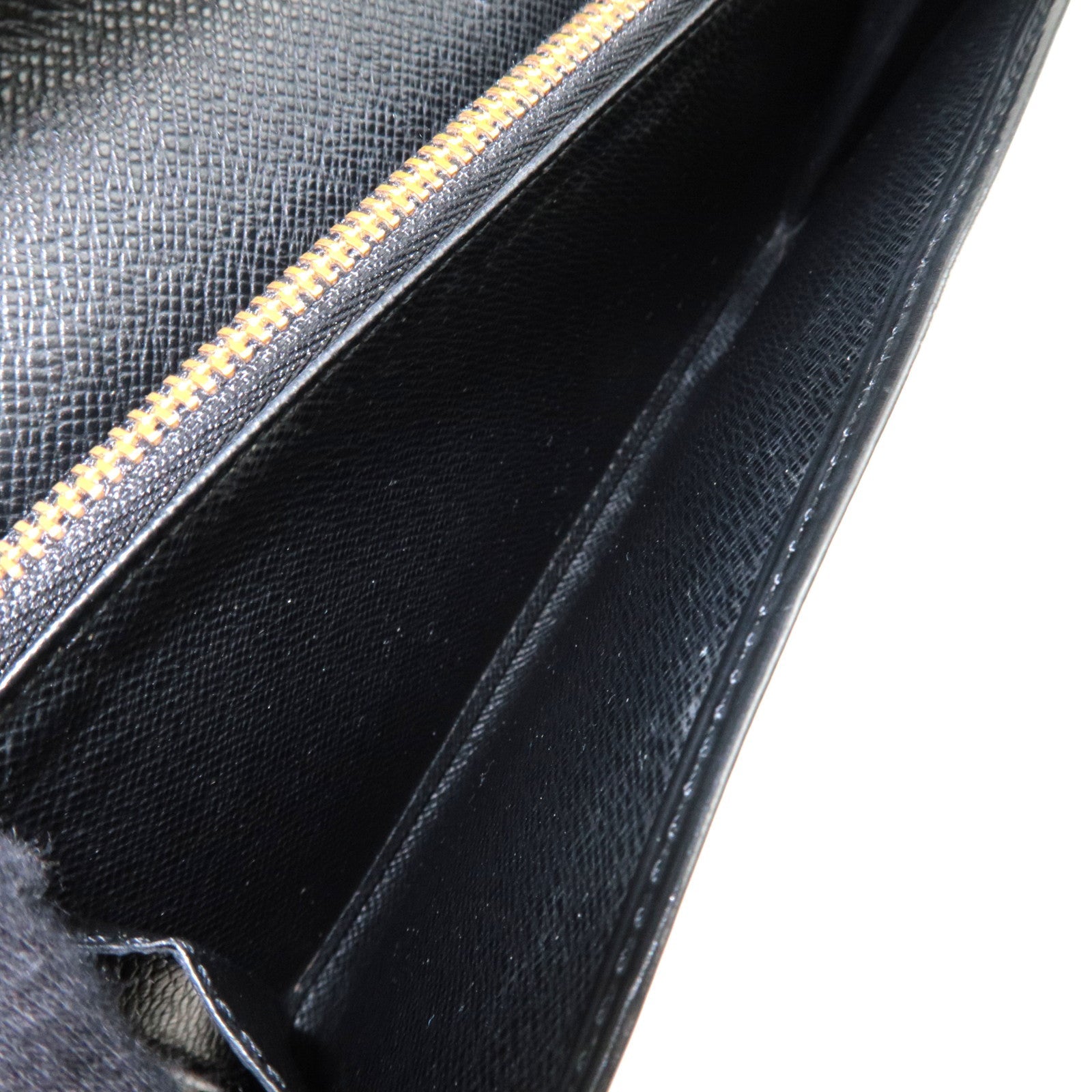 Louis Vuitton Epi Pochette Porte Monnaie Credit Long Wallet Noir M63572 CA0061