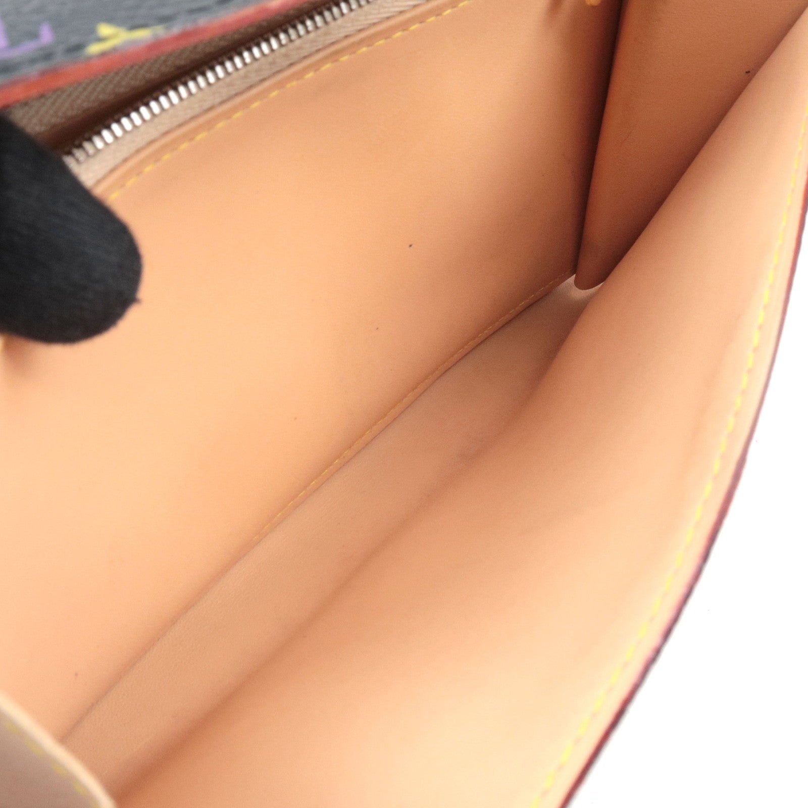 Louis Vuitton Monogram Multicolor Portefeuille Sarah Long Wallet Noir M93533 TH0056