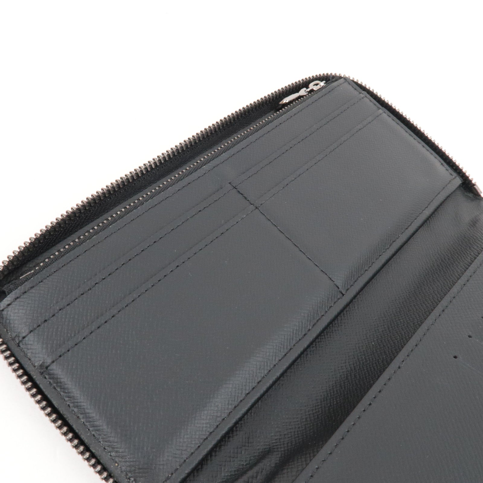 Louis Vuitton Monogram Eclipse Zippy Long Wallet Vertical M62295 RFID