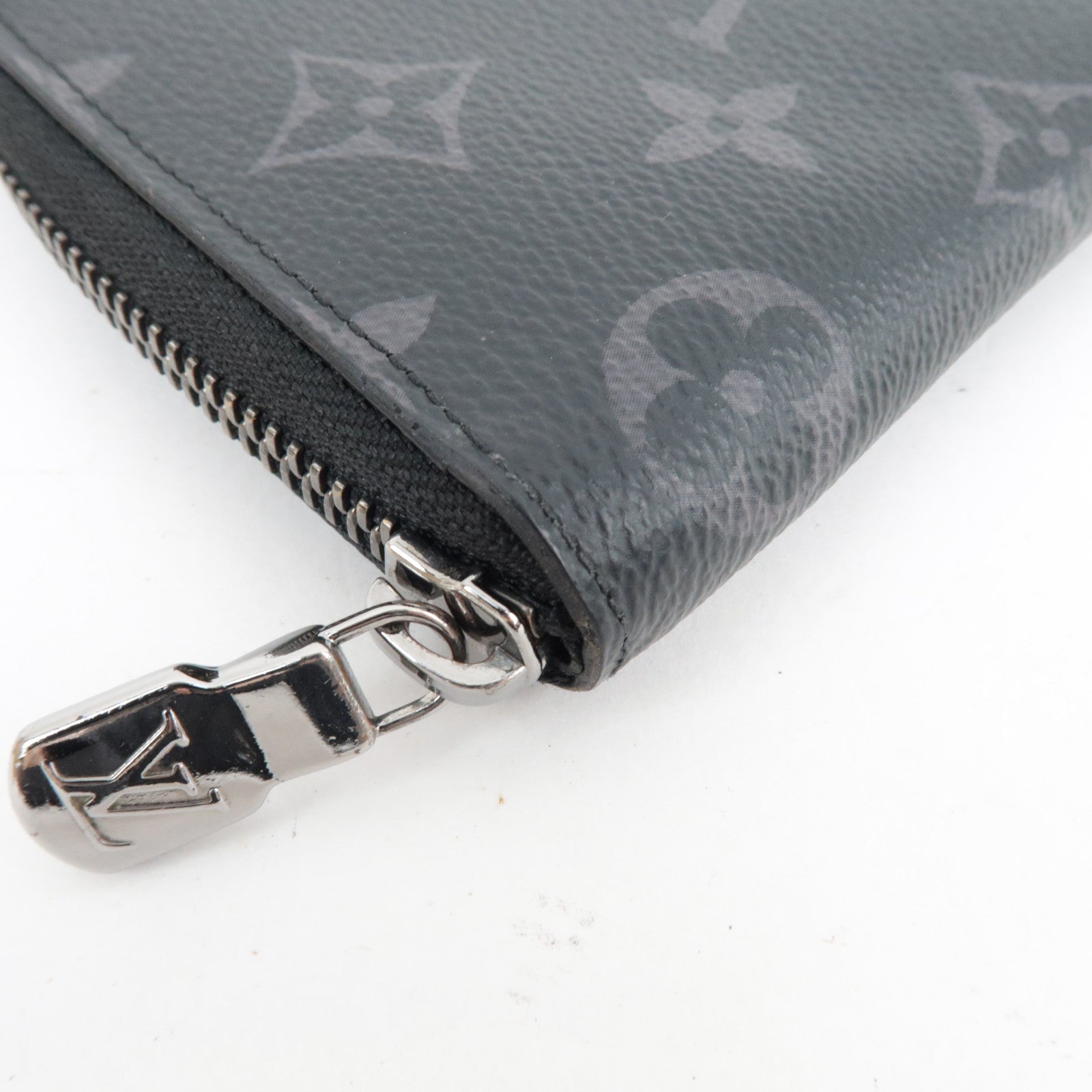 Louis Vuitton Monogram Eclipse Zippy Long Wallet Vertical M62295 RFID