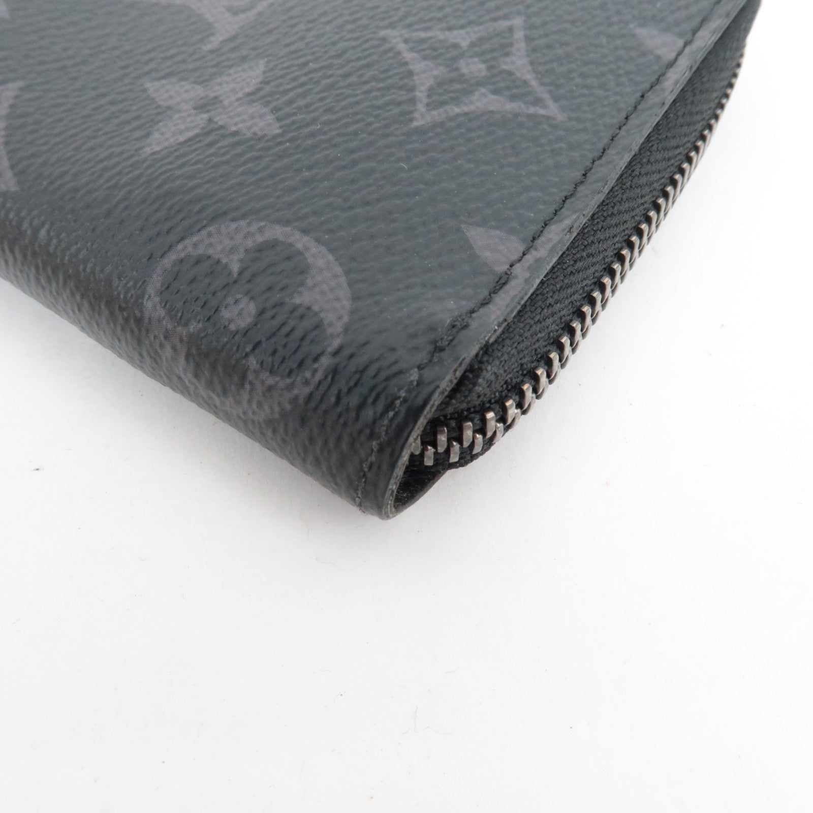 Louis Vuitton Monogram Eclipse Zippy Long Wallet Vertical M62295 RFID