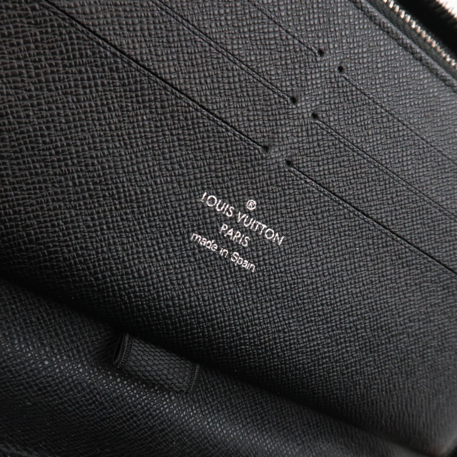 Louis Vuitton Damier Graphite Zippy Organizer Long Wallet N63077 CA1133