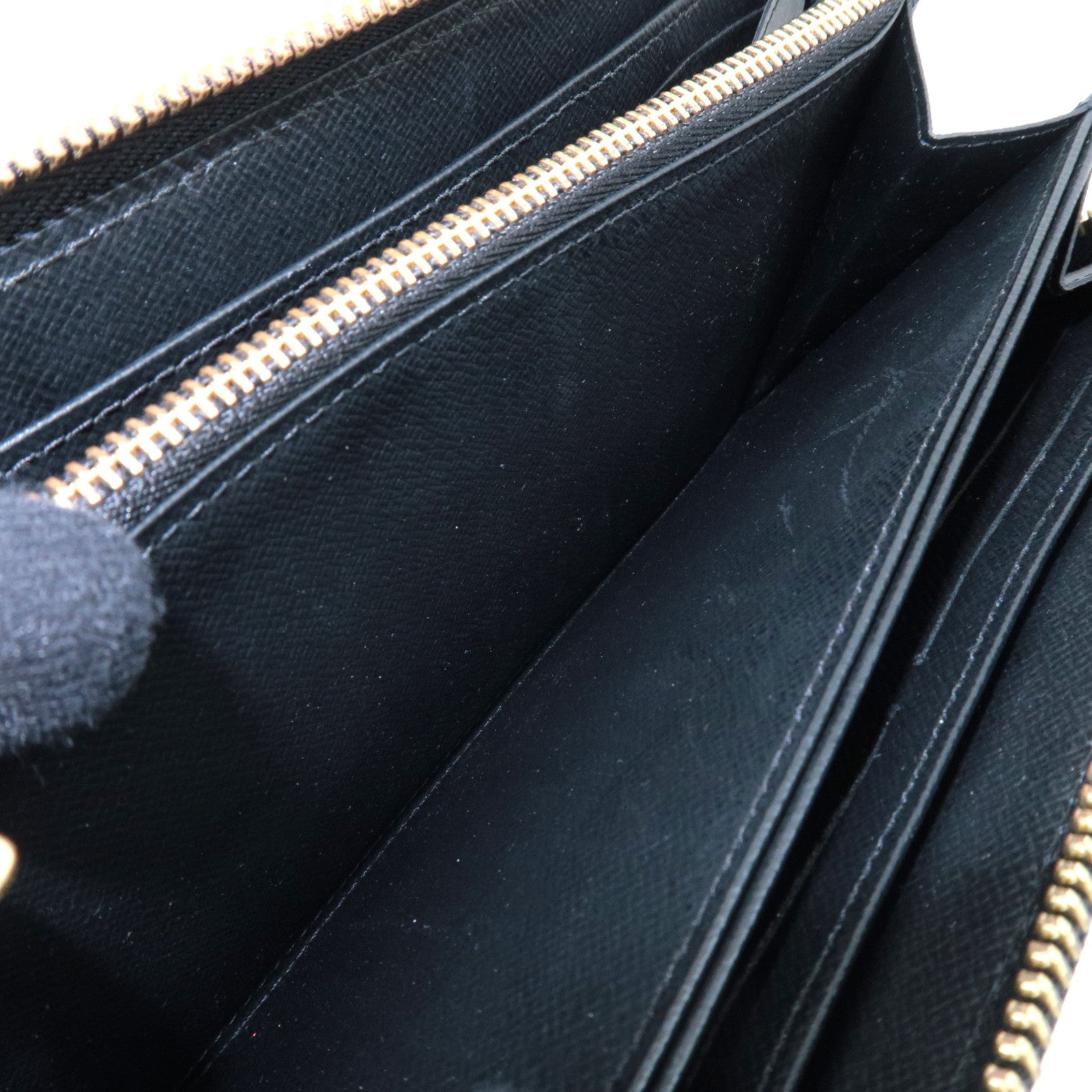 Louis Vuitton Epi Lovelock Zippy Long Wallet Noir M63991 GI4188