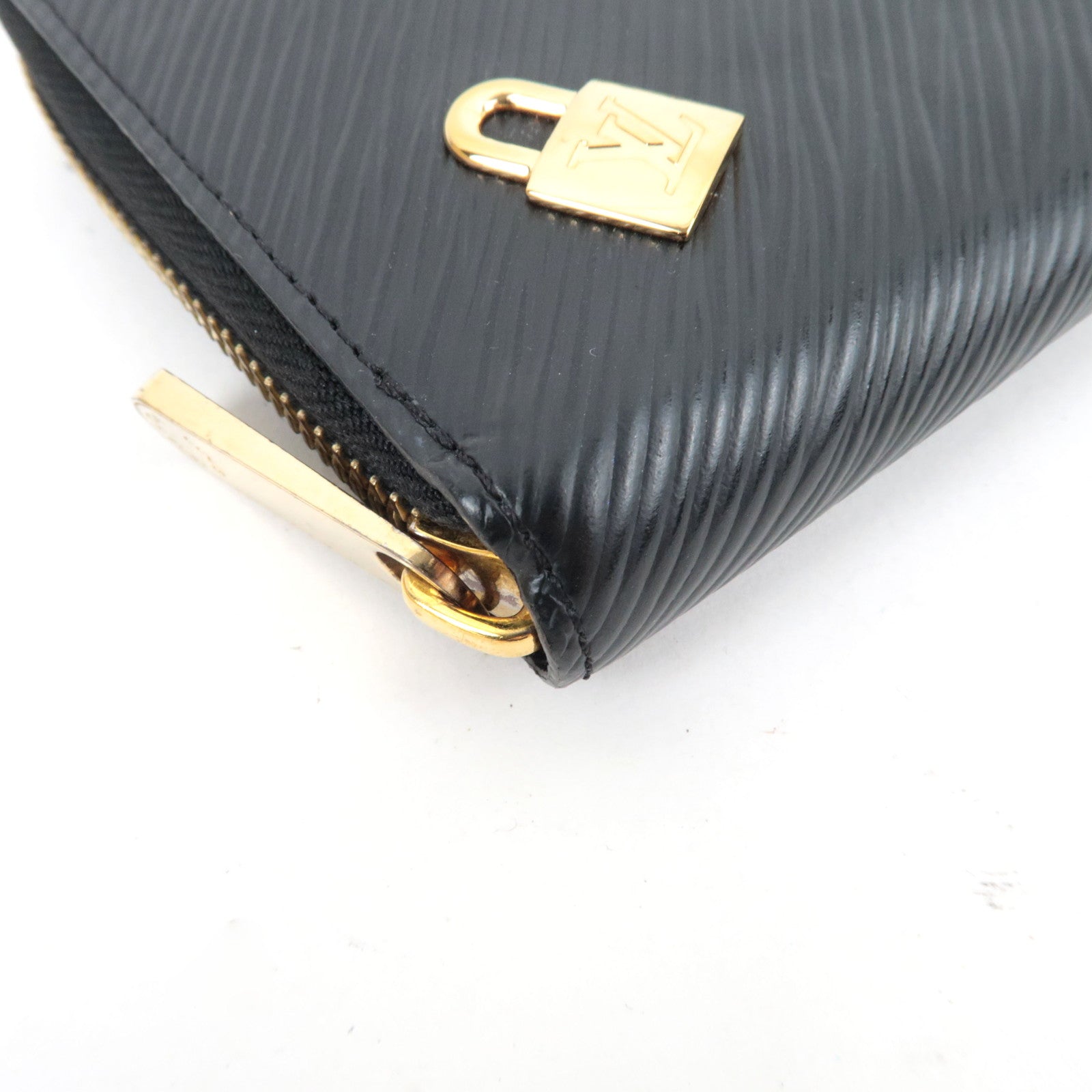 Louis Vuitton Epi Lovelock Zippy Long Wallet Noir M63991 GI4188