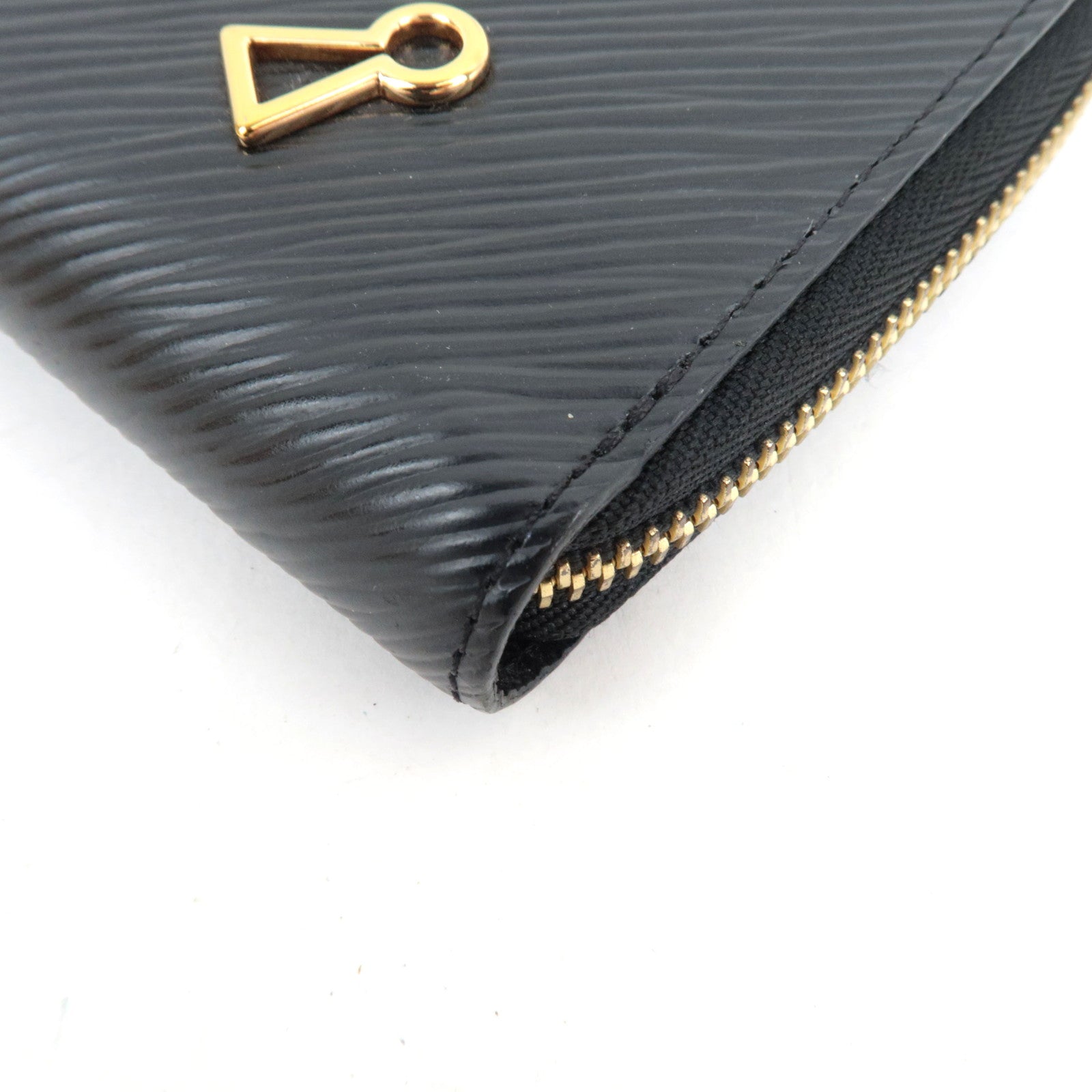 Louis Vuitton Epi Lovelock Zippy Long Wallet Noir M63991 GI4188