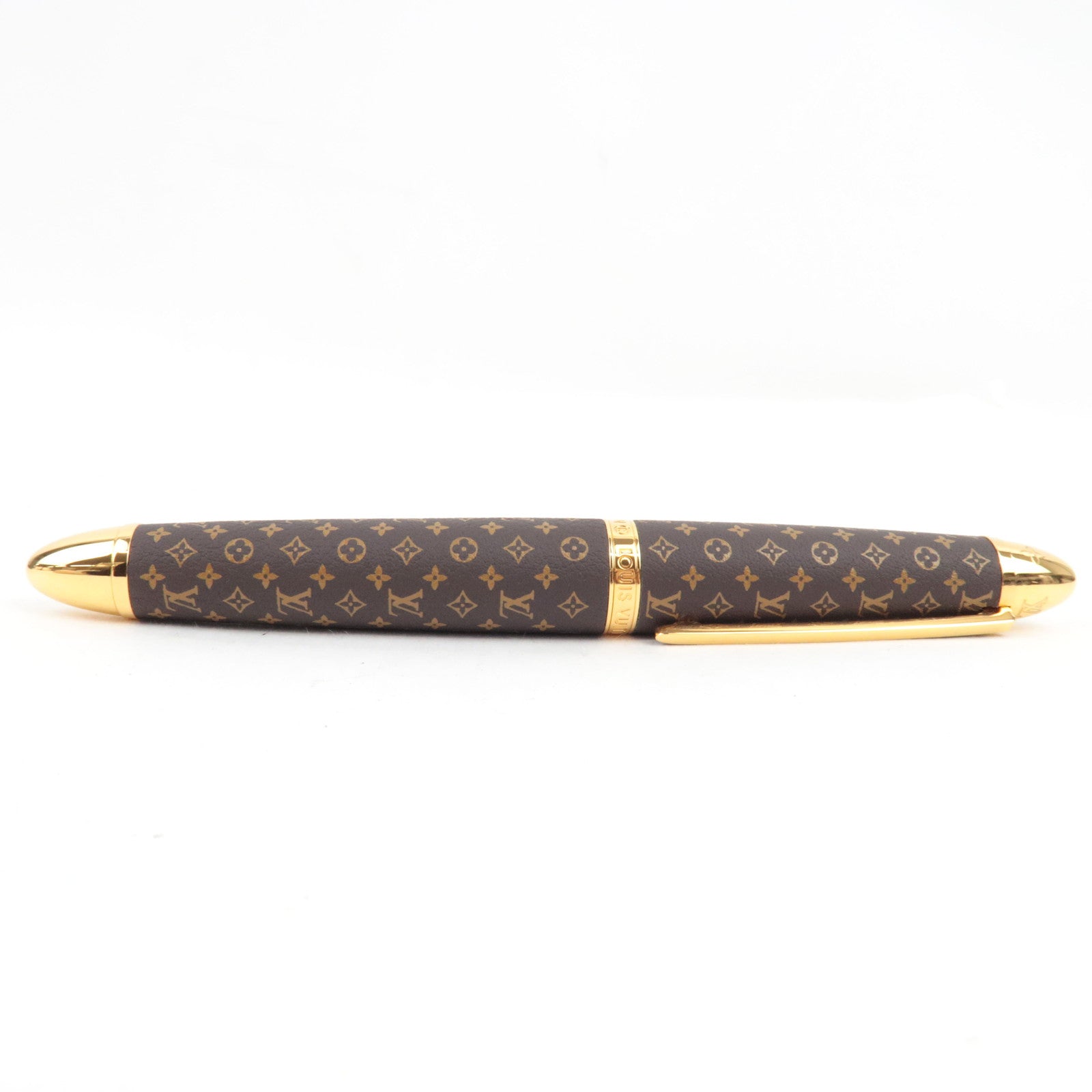 Louis Vuitton Monogram Doc Ballpoint Pen 25SS Metal GI1175