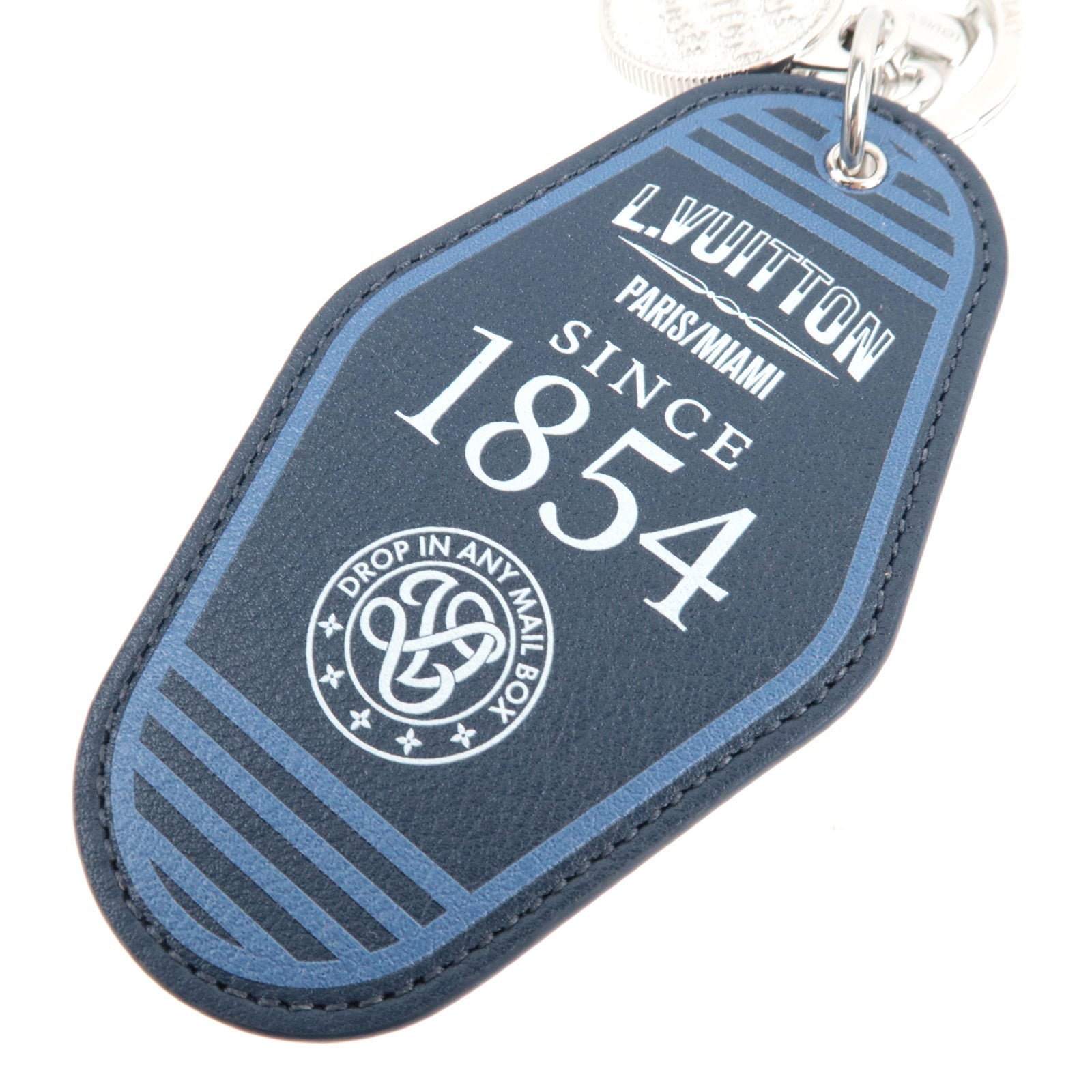 Louis Vuitton Bag Charm LV Cruise Blue M02700 PT1215 *Dust bag