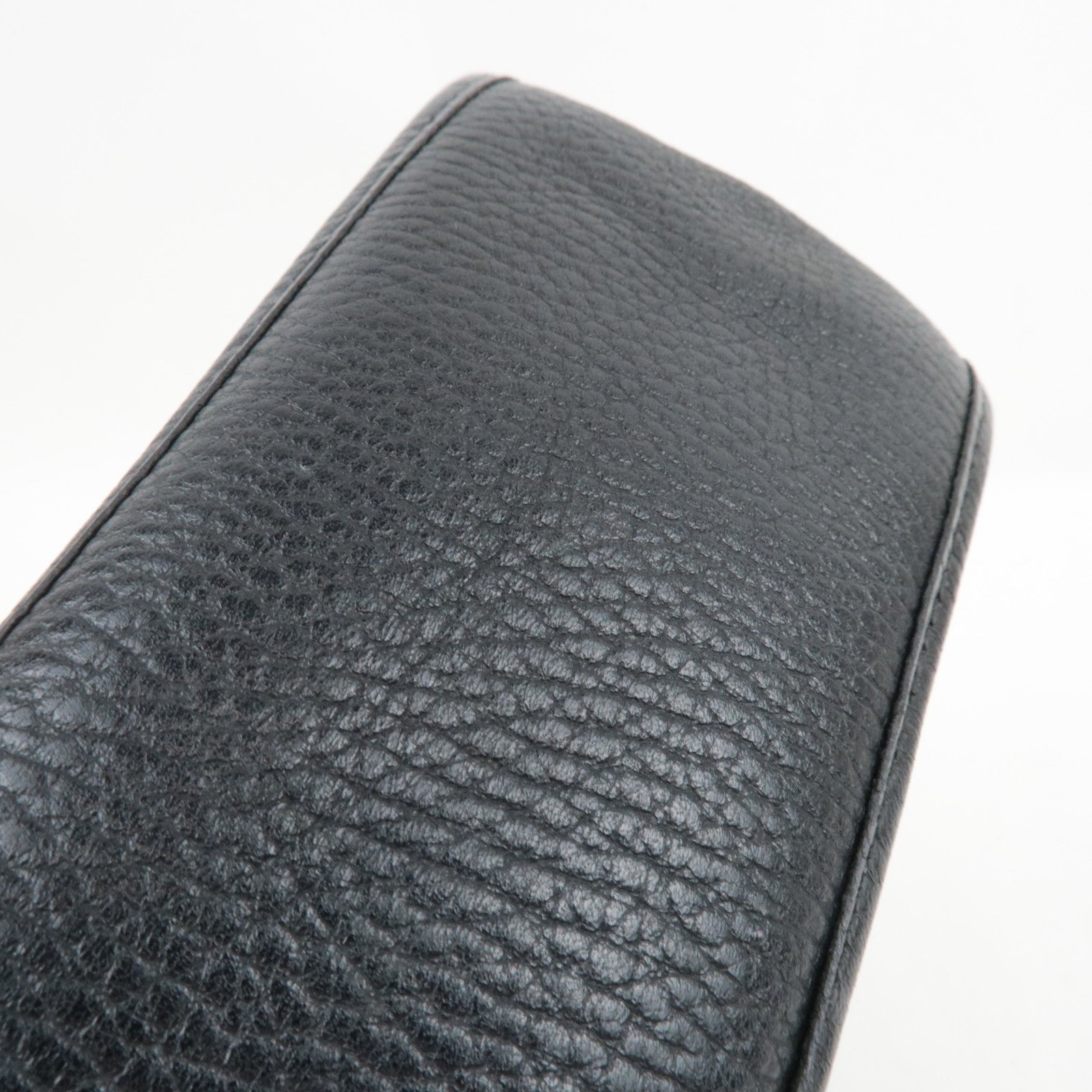 HERMES Evelyn 1 GM Shoulder Bag Ardennes Black Gold HDW *Box, Dust bag