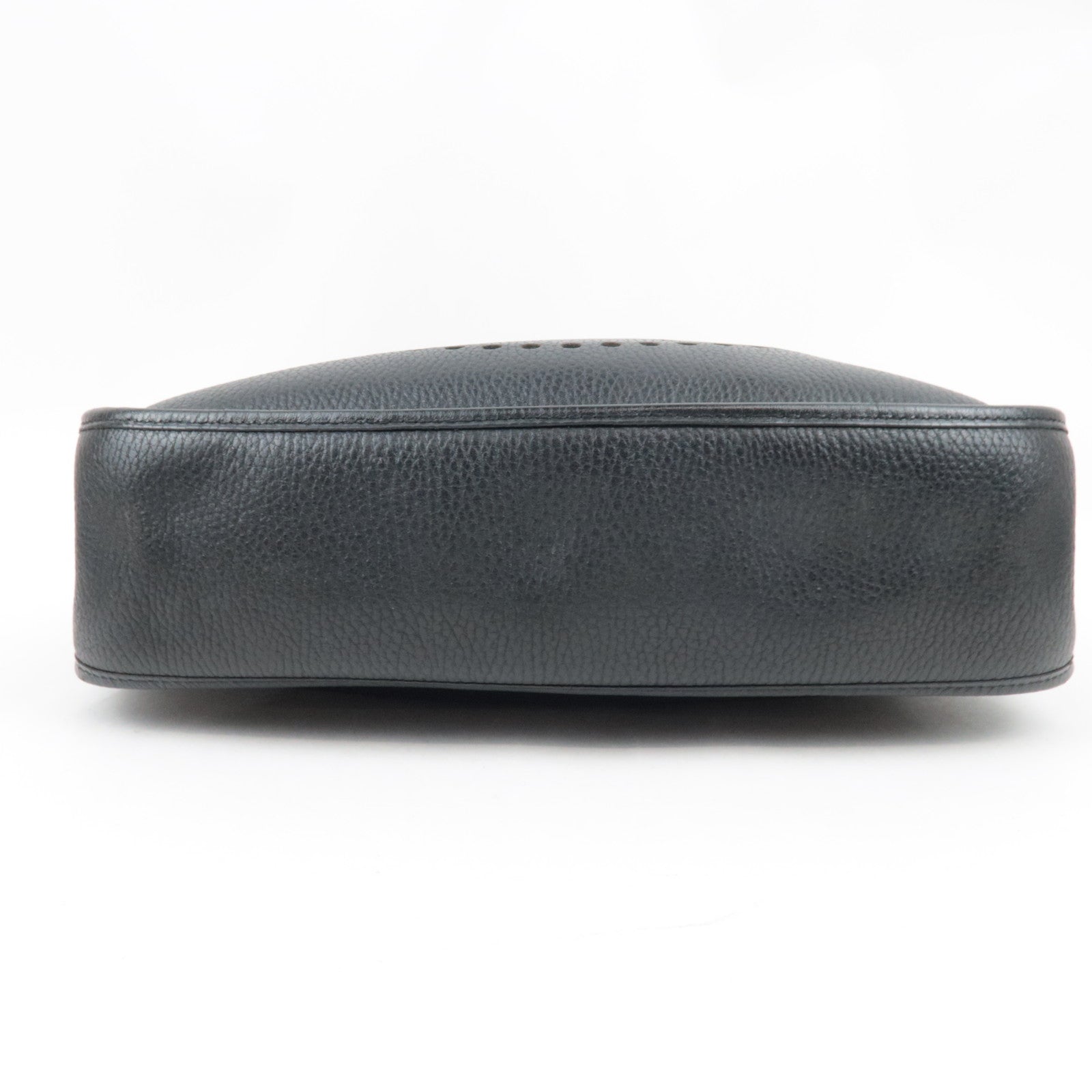 HERMES Evelyn 1 GM Shoulder Bag Ardennes Black Gold HDW *Box, Dust bag