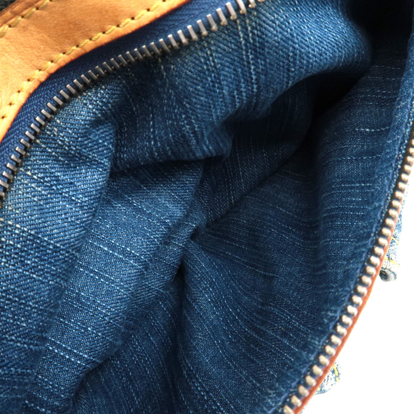 Louis Vuitton Monogram Denim Neo Speedy Hand Bag Blue M95019 SP0066