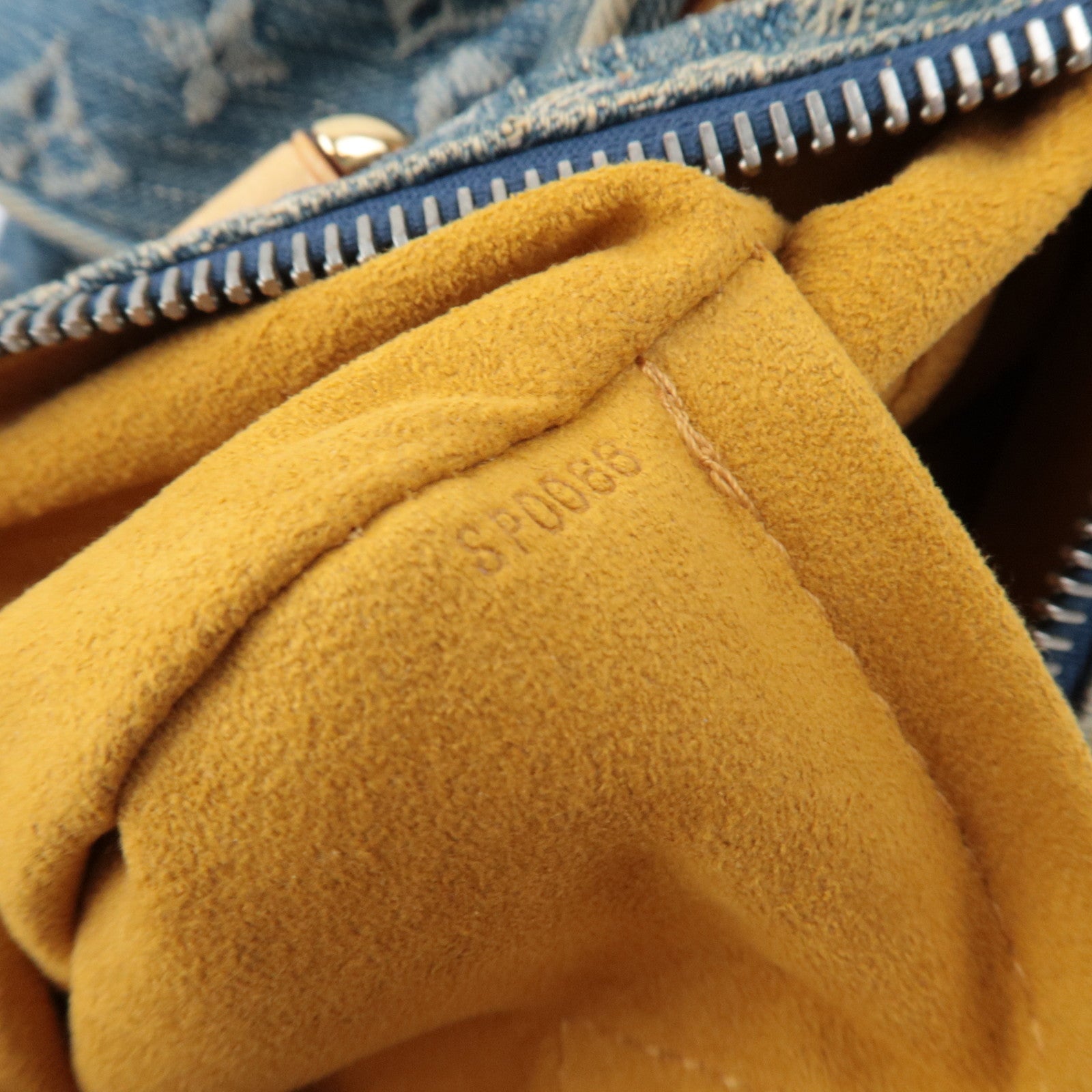 Louis Vuitton Monogram Denim Neo Speedy Hand Bag Blue M95019 SP0066