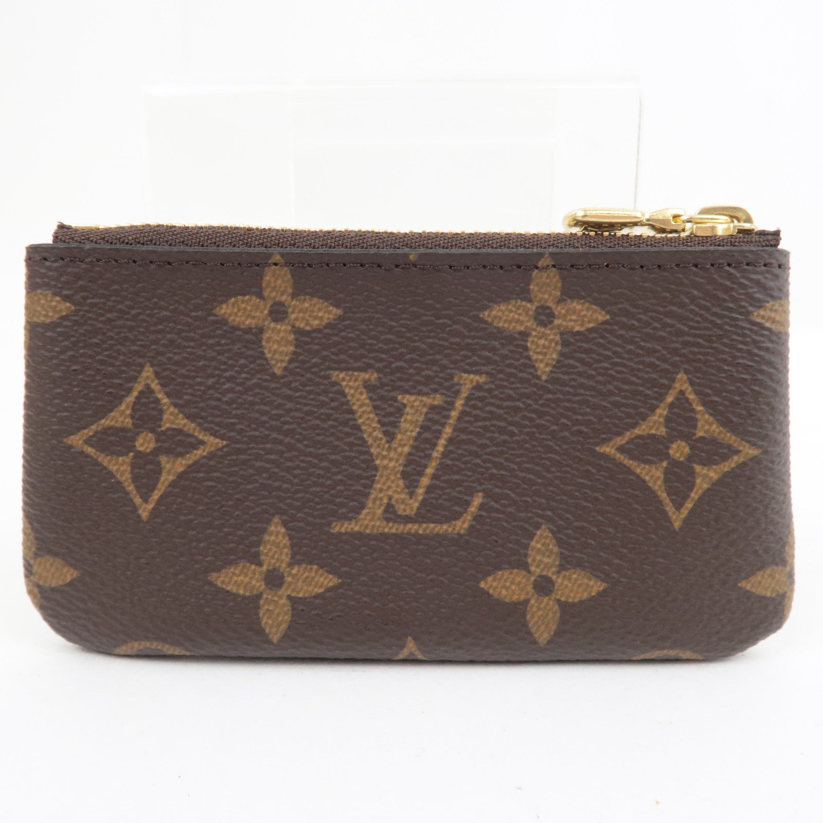 Louis Vuitton Monogram Pochette Cles Coin Case M62650 CT1198 *Box, Dust bag